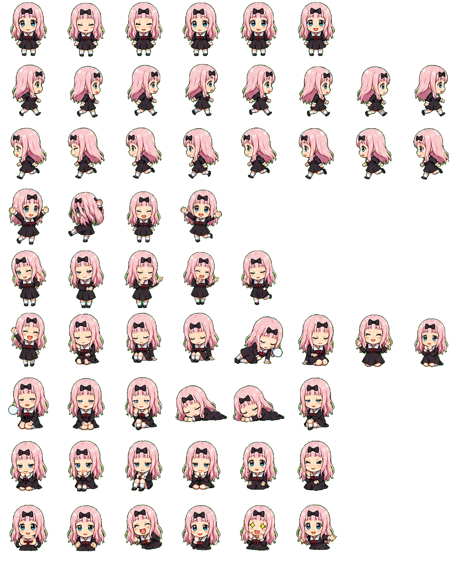 Chika Fujiwara Codex pet original spritesheet