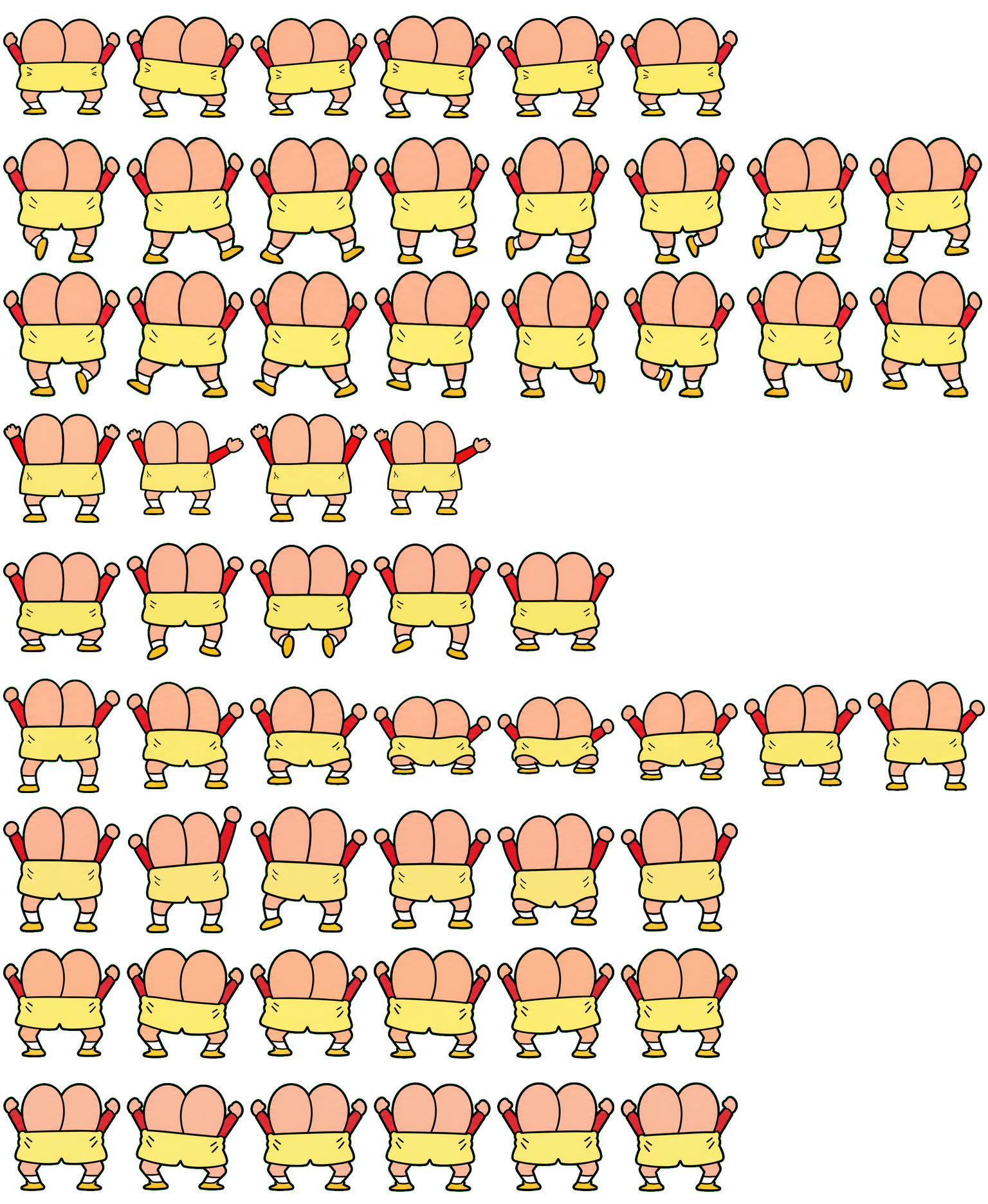 Crayon Shinchan - Butt Alien Codex pet original spritesheet