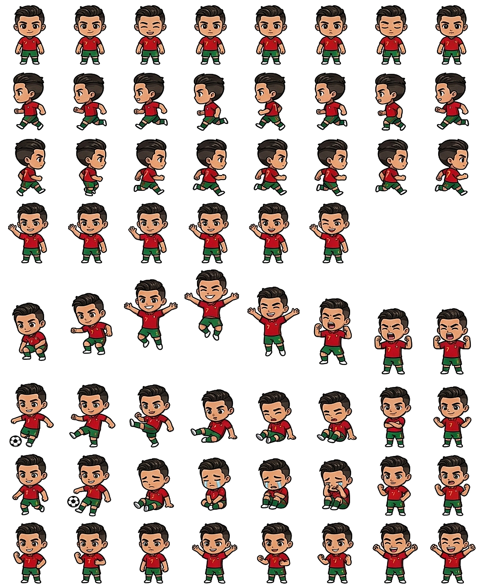 Cristiano Ronaldo Codex pet original spritesheet