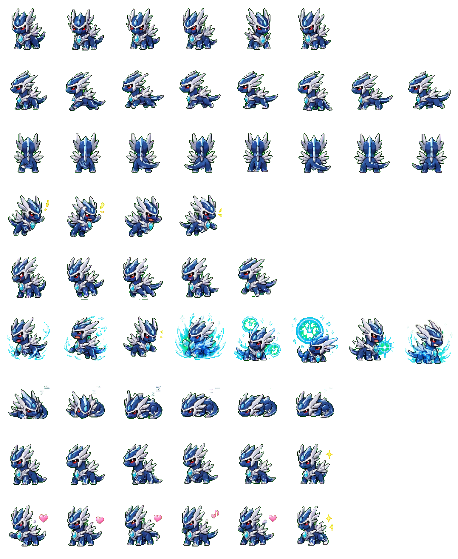 Dialga Codex pet original spritesheet