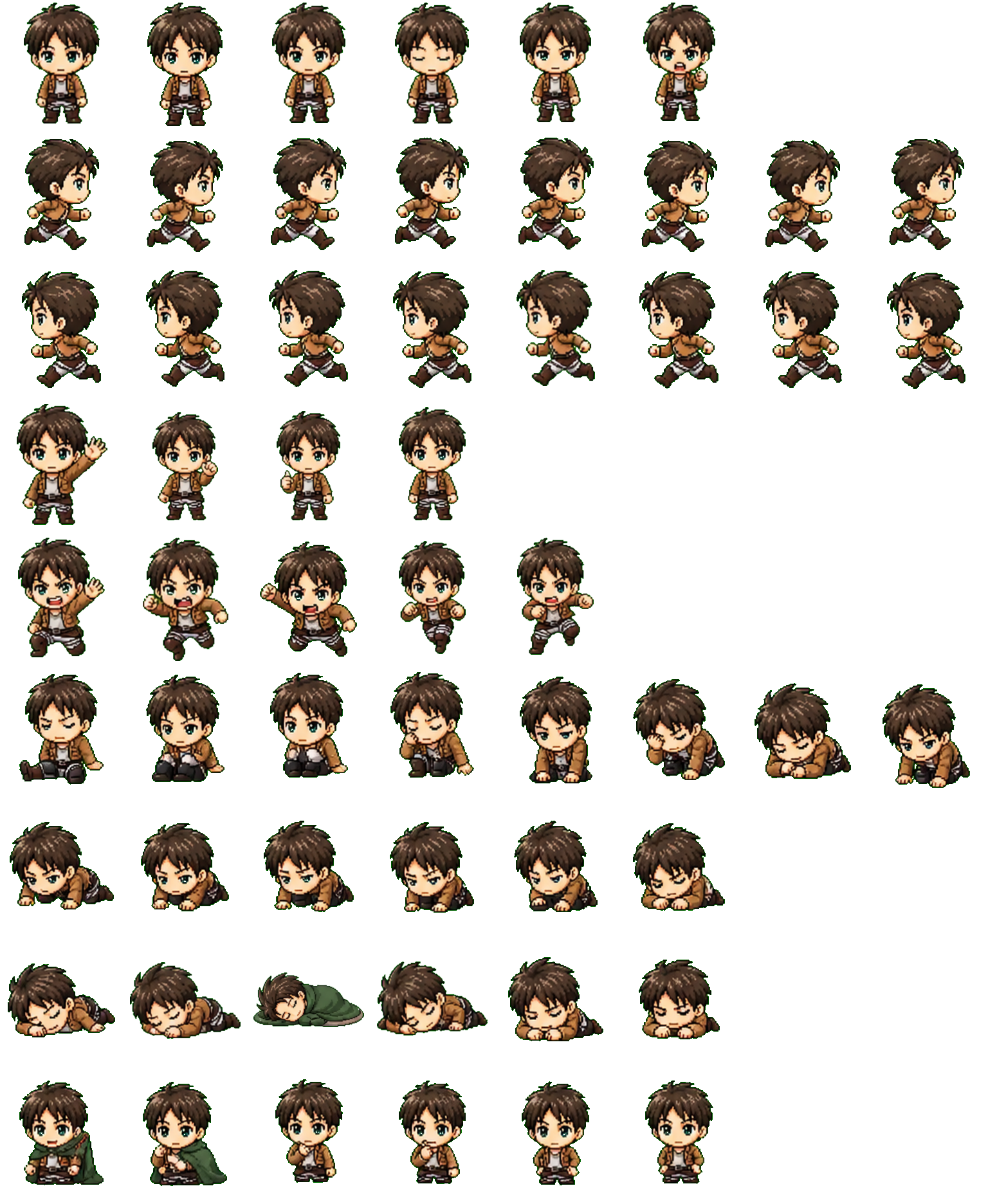 Eren Yeager Codex pet original spritesheet