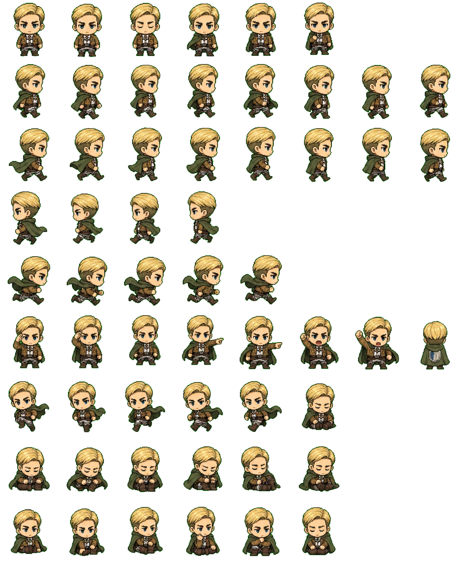 Erwin Smith Codex pet original spritesheet