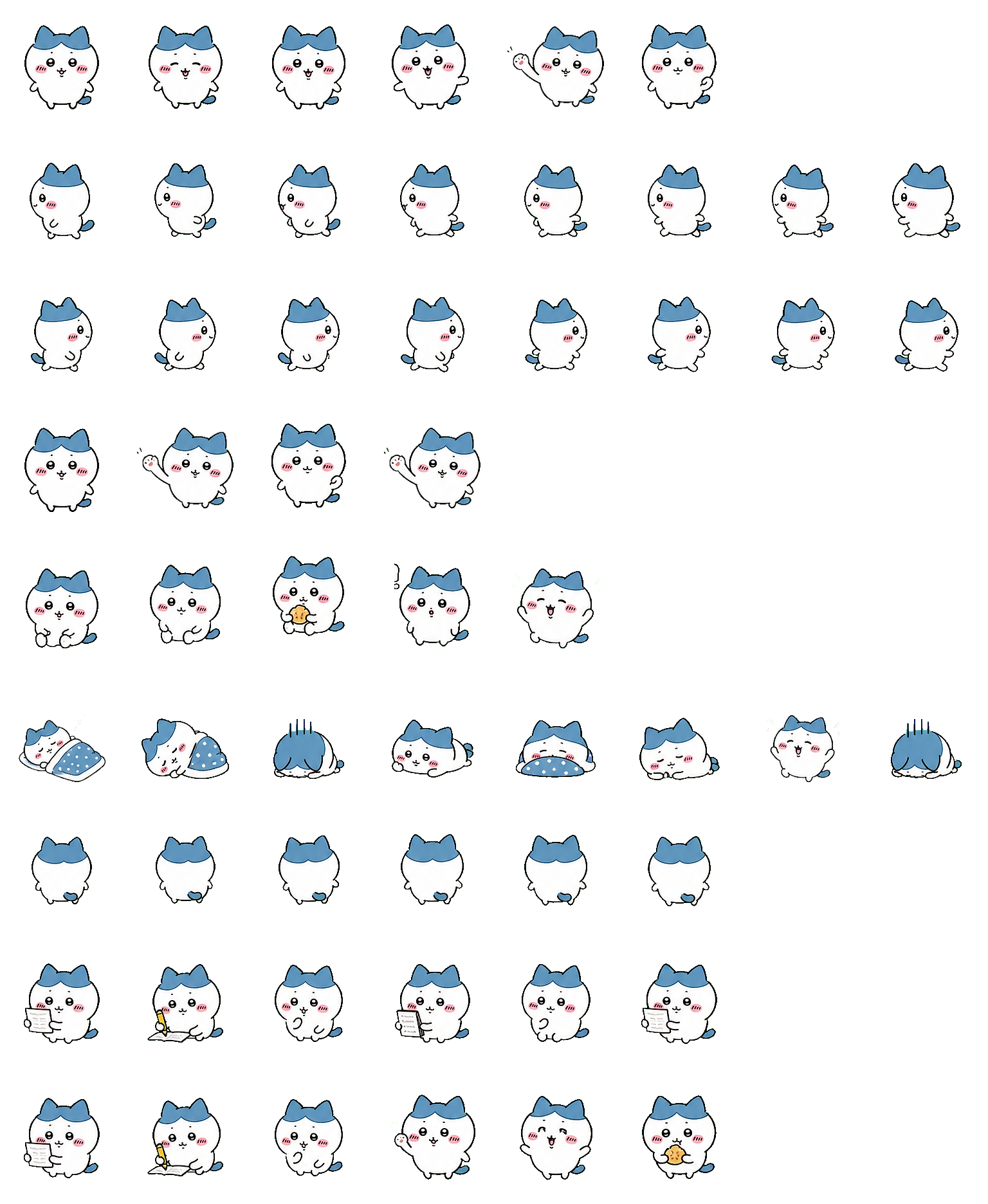 Feiyu Hachiware Codex pet original spritesheet