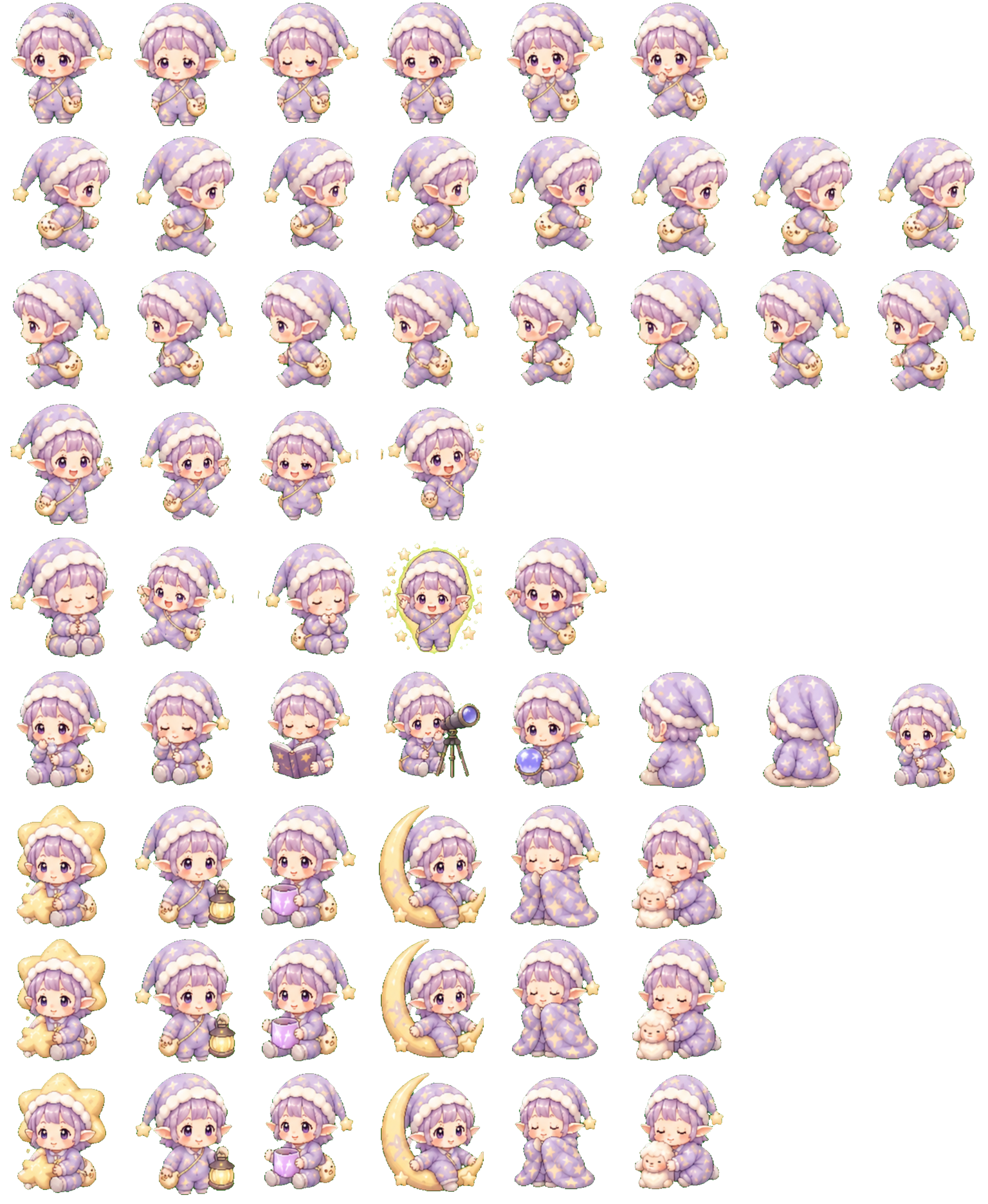 Hacipupu Codex pet original spritesheet