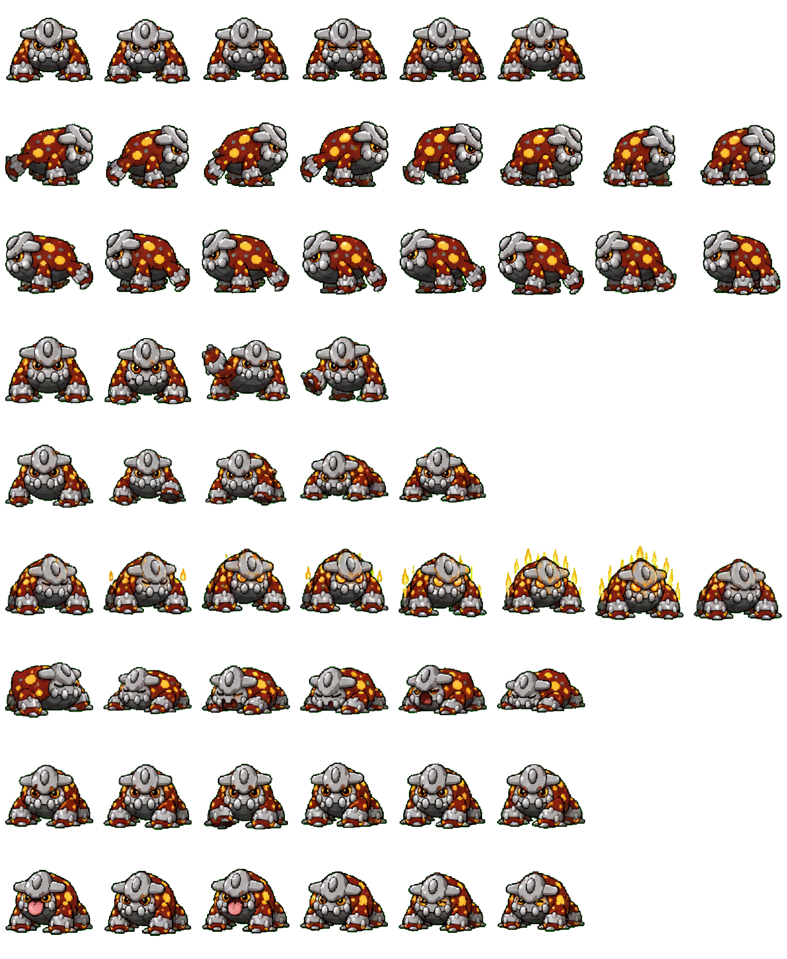 Heatran Codex pet original spritesheet