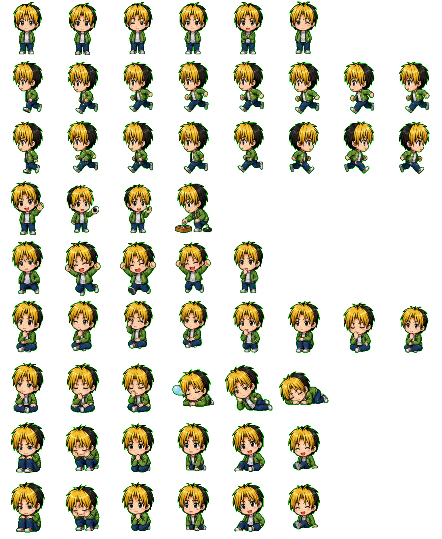 Hikaru Shindo Codex pet original spritesheet