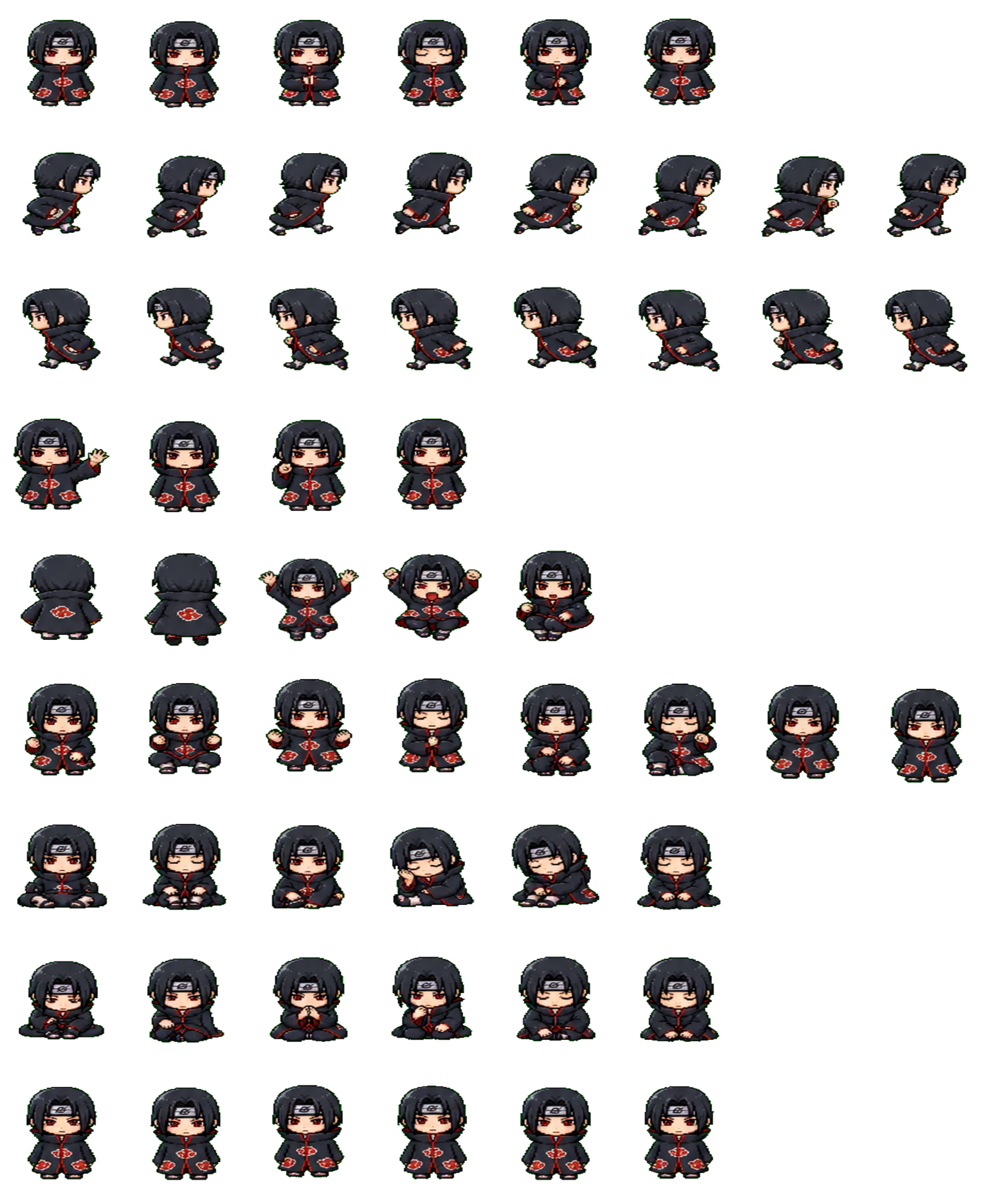 Itachi Uchiha Codex pet original spritesheet