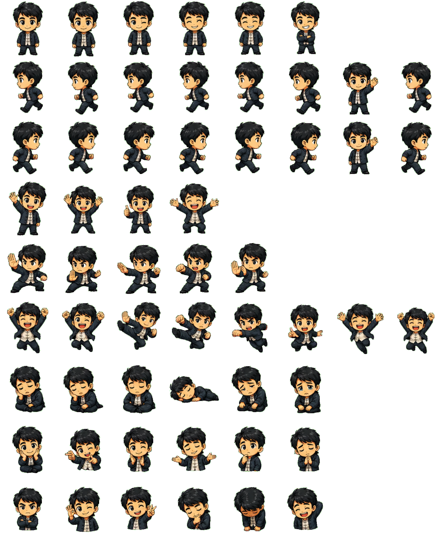 Jackie Chan Codex pet original spritesheet