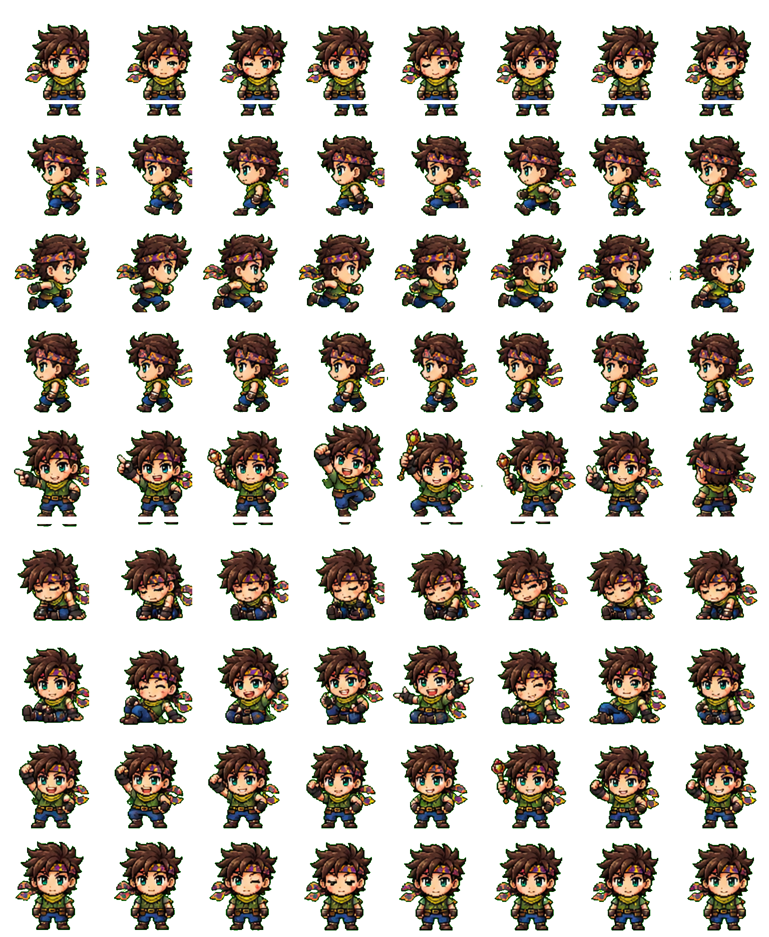 Joseph Joestar Codex pet original spritesheet