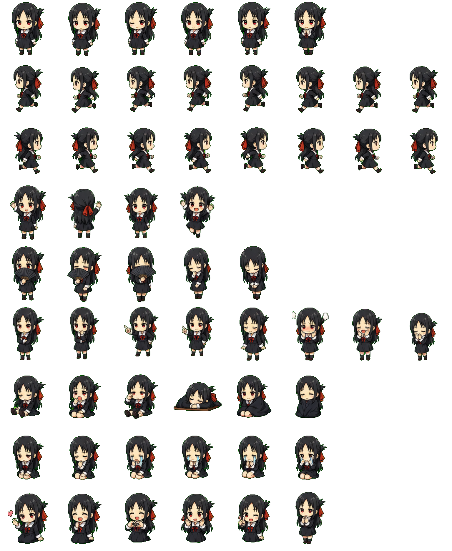 Kaguya Shinomiya Codex pet original spritesheet
