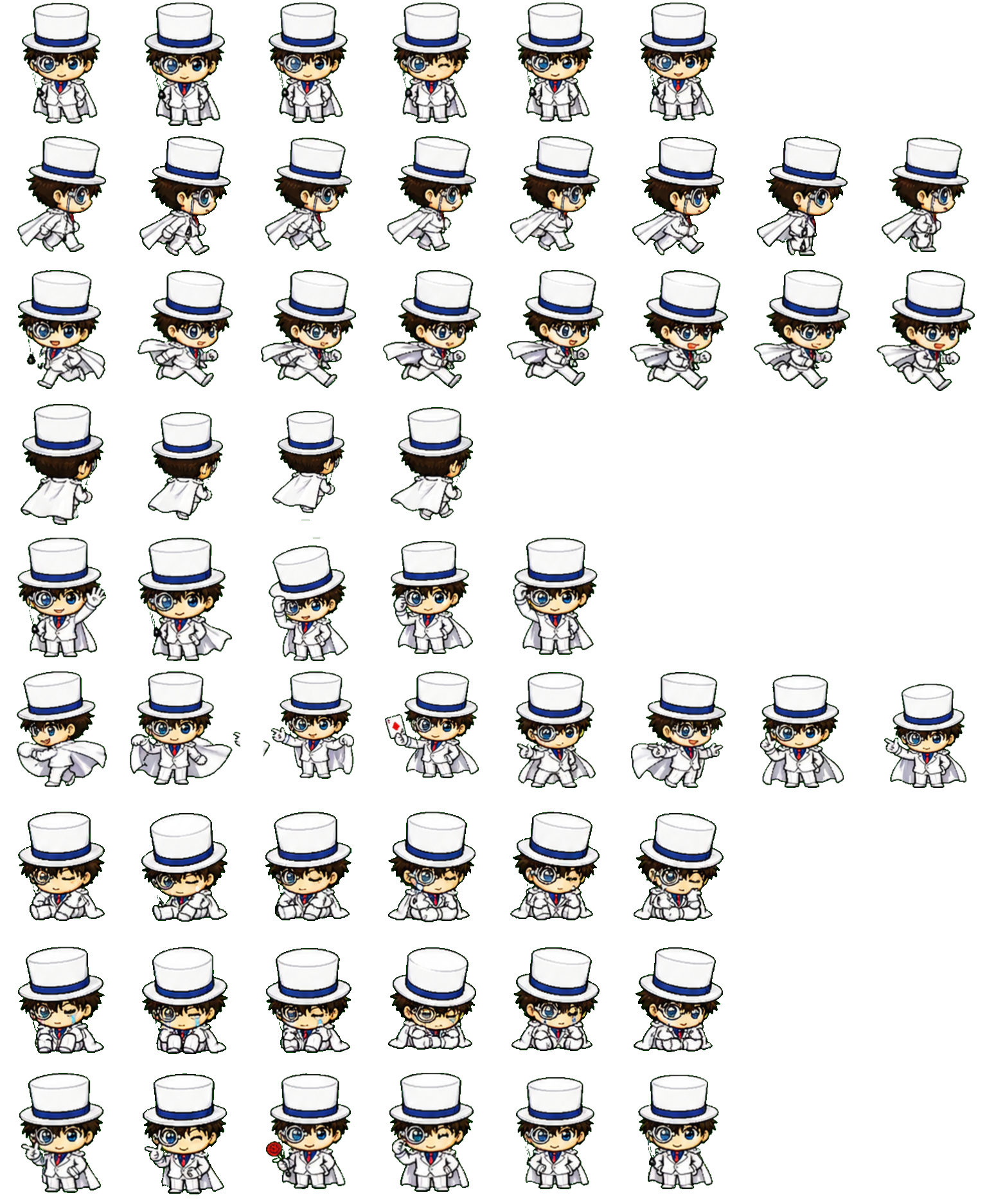 Kaito Kid Codex pet original spritesheet