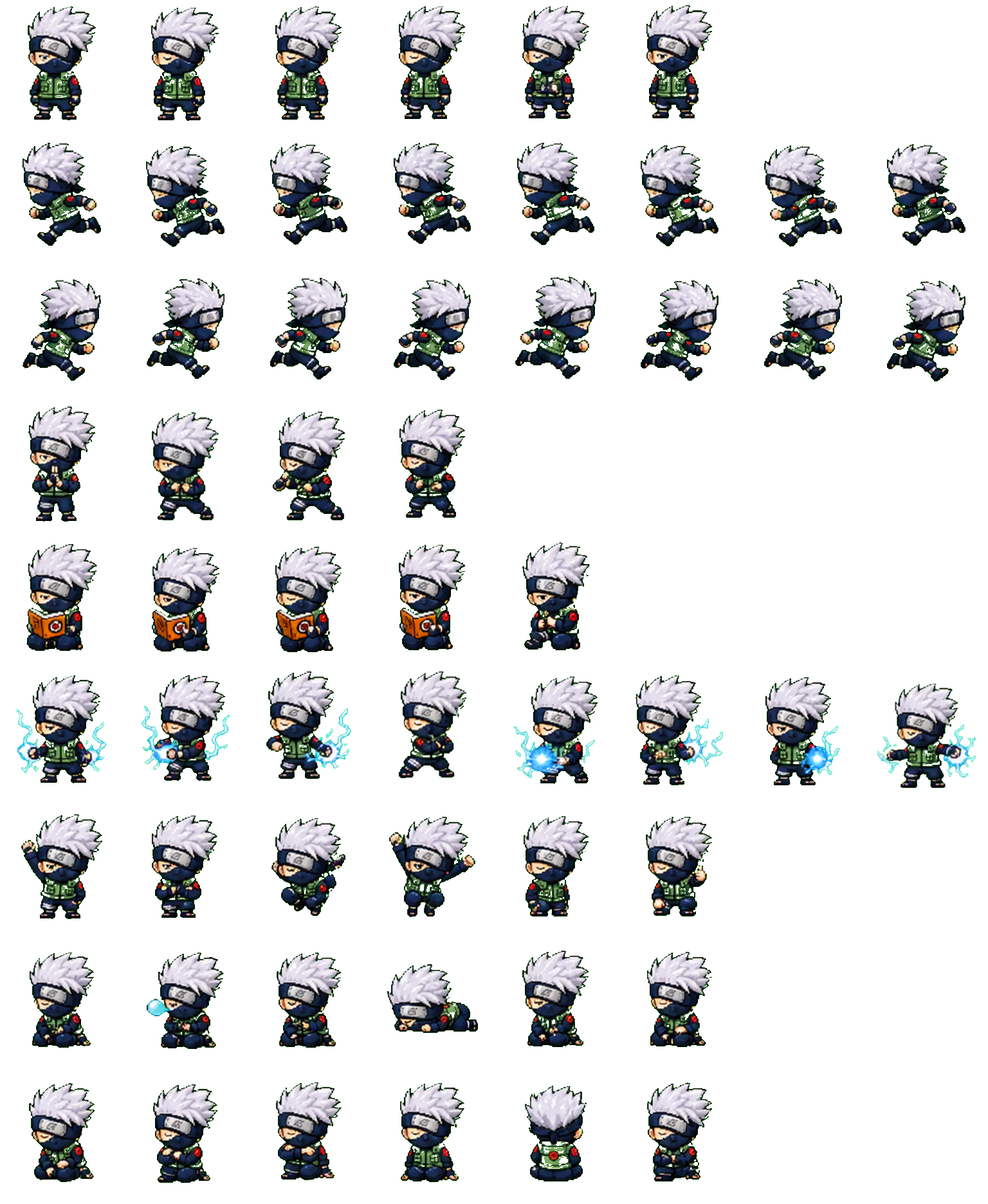 Kakashi Codex pet original spritesheet