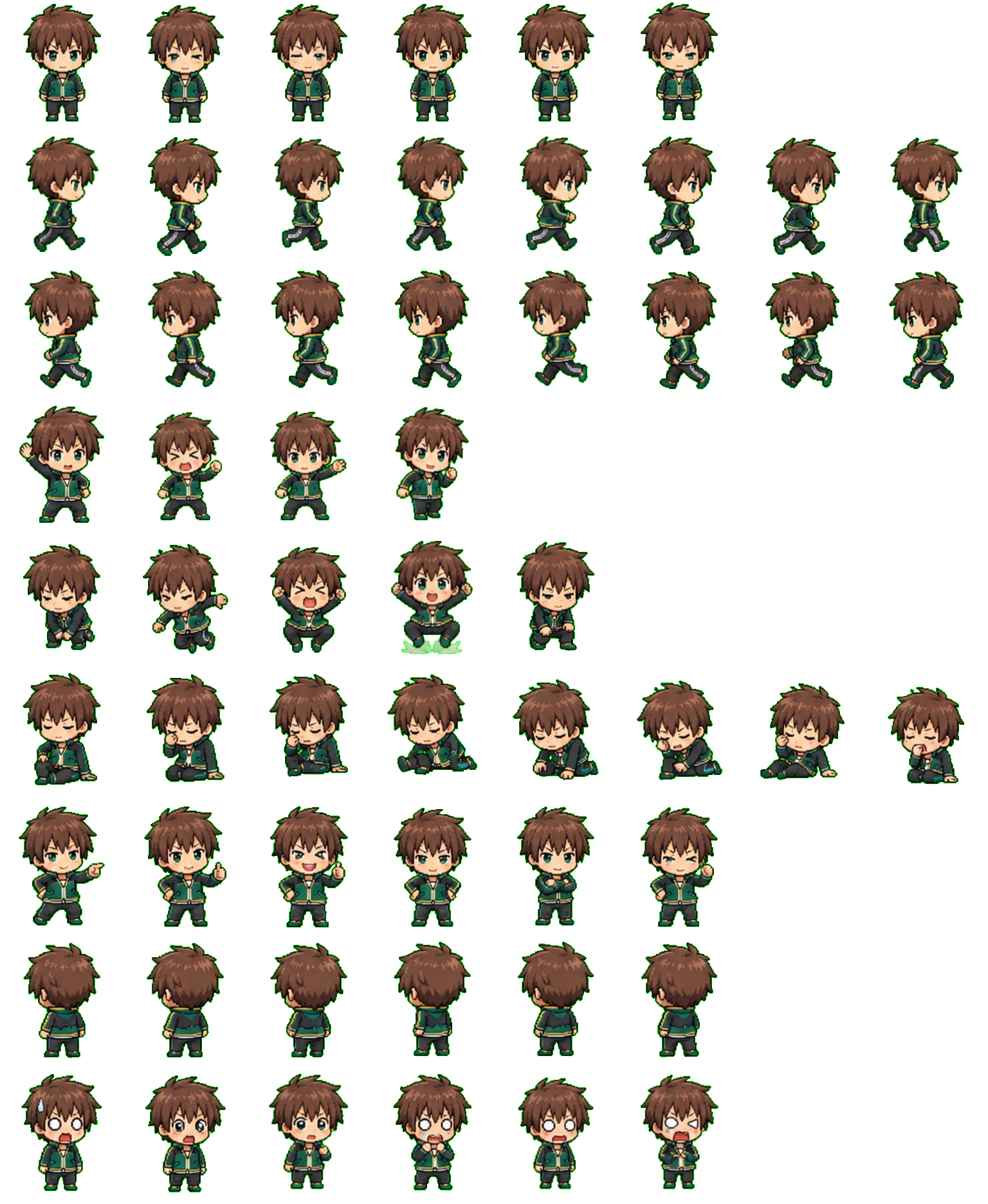 Kazuma Satou Codex pet original spritesheet