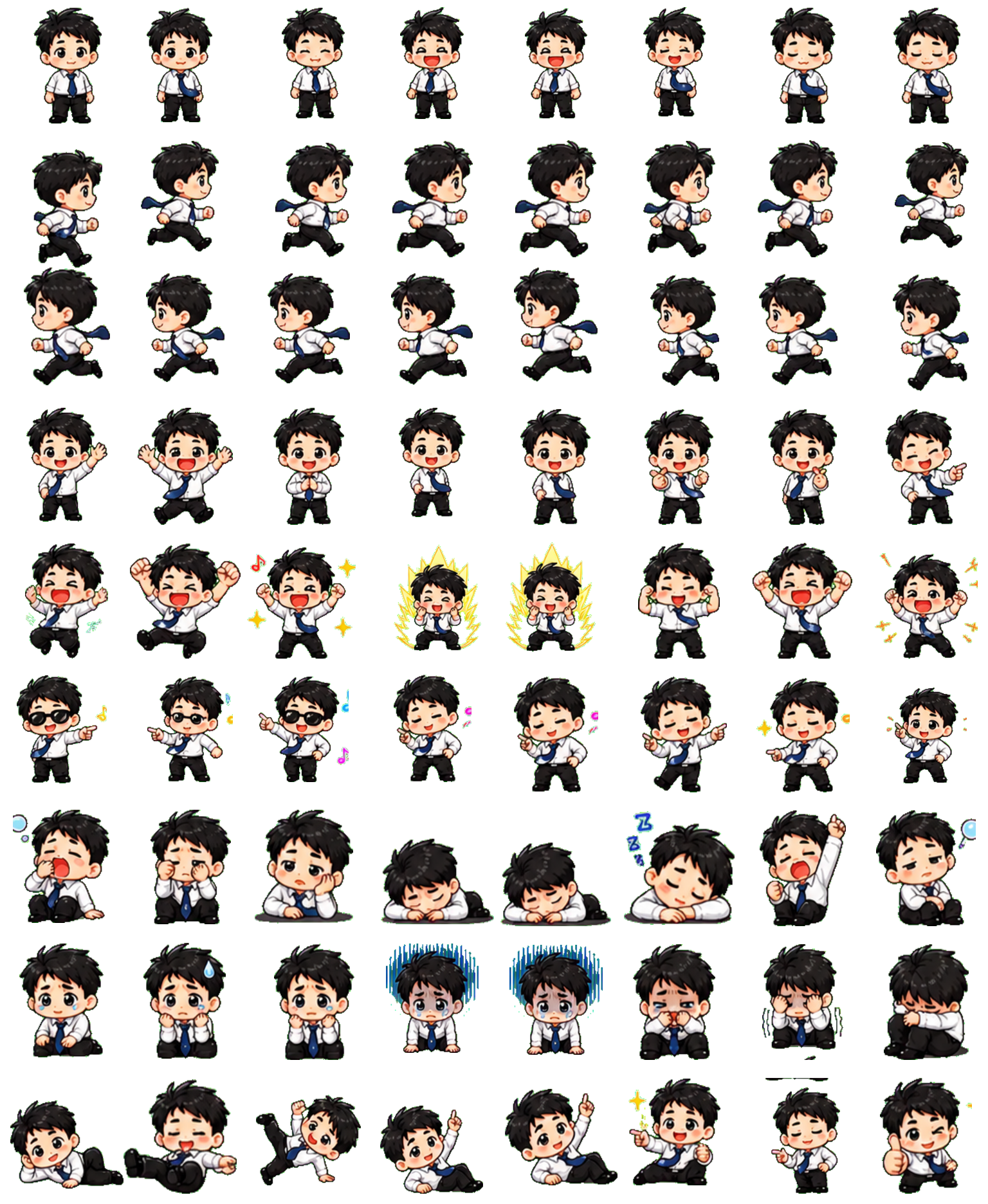 Kemusan Dancer Codex pet original spritesheet
