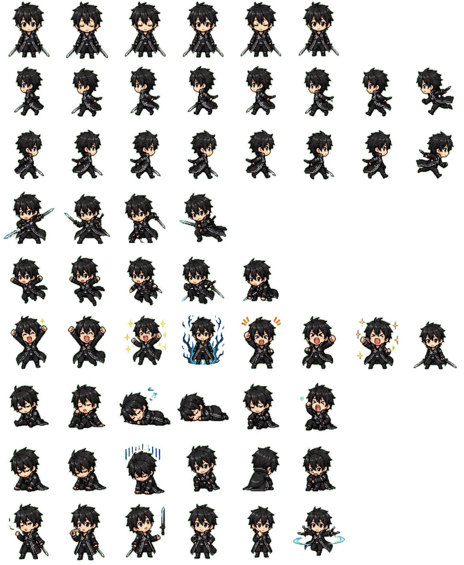 Kirito Codex pet original spritesheet