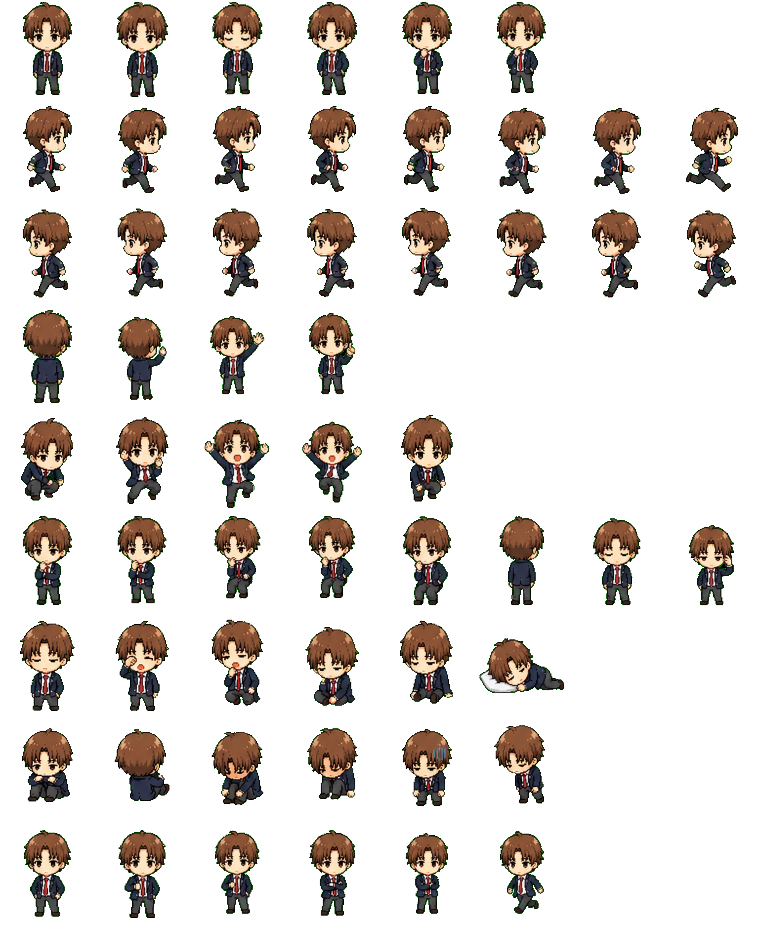 Kiyotaka Ayanokoji Codex pet original spritesheet