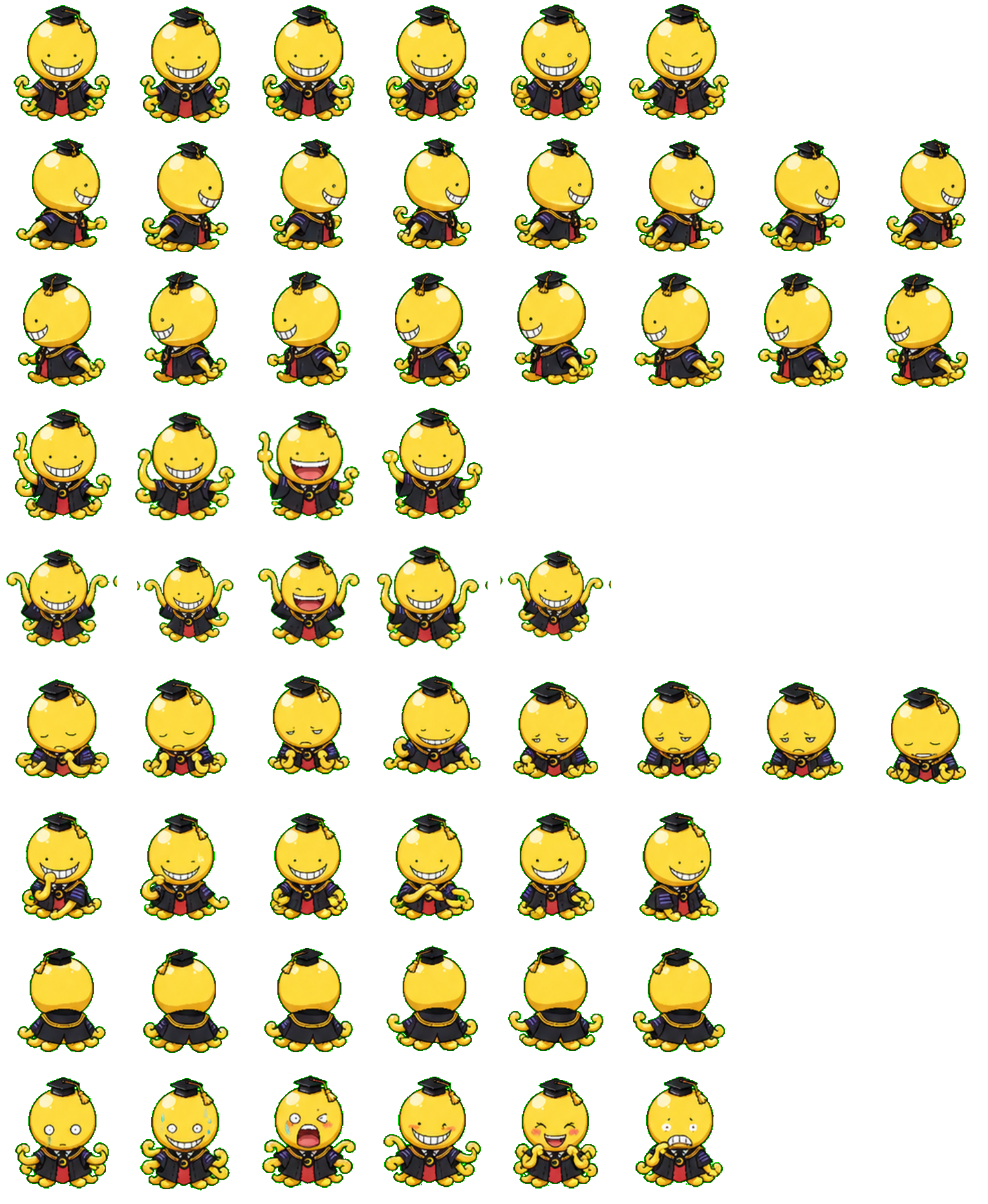 Koro-sensei Codex pet original spritesheet