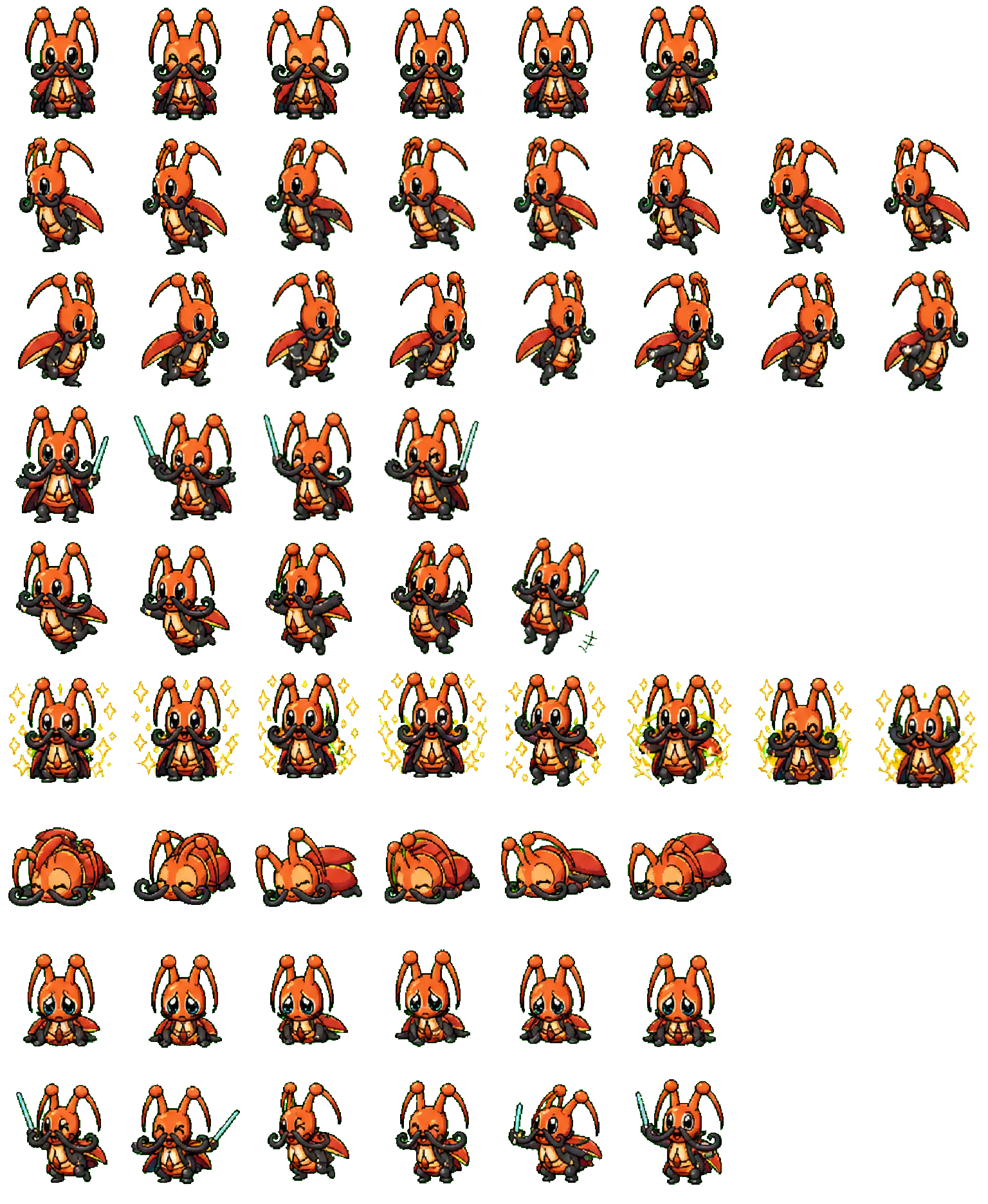 Kricketune Codex pet original spritesheet