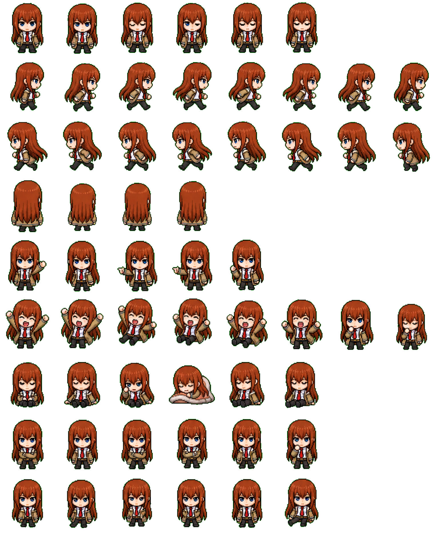 Kurisu Makise Codex pet original spritesheet