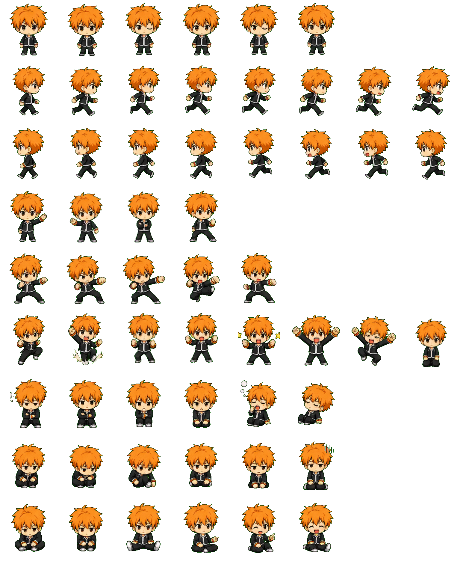 Kyo Sohma Codex pet original spritesheet