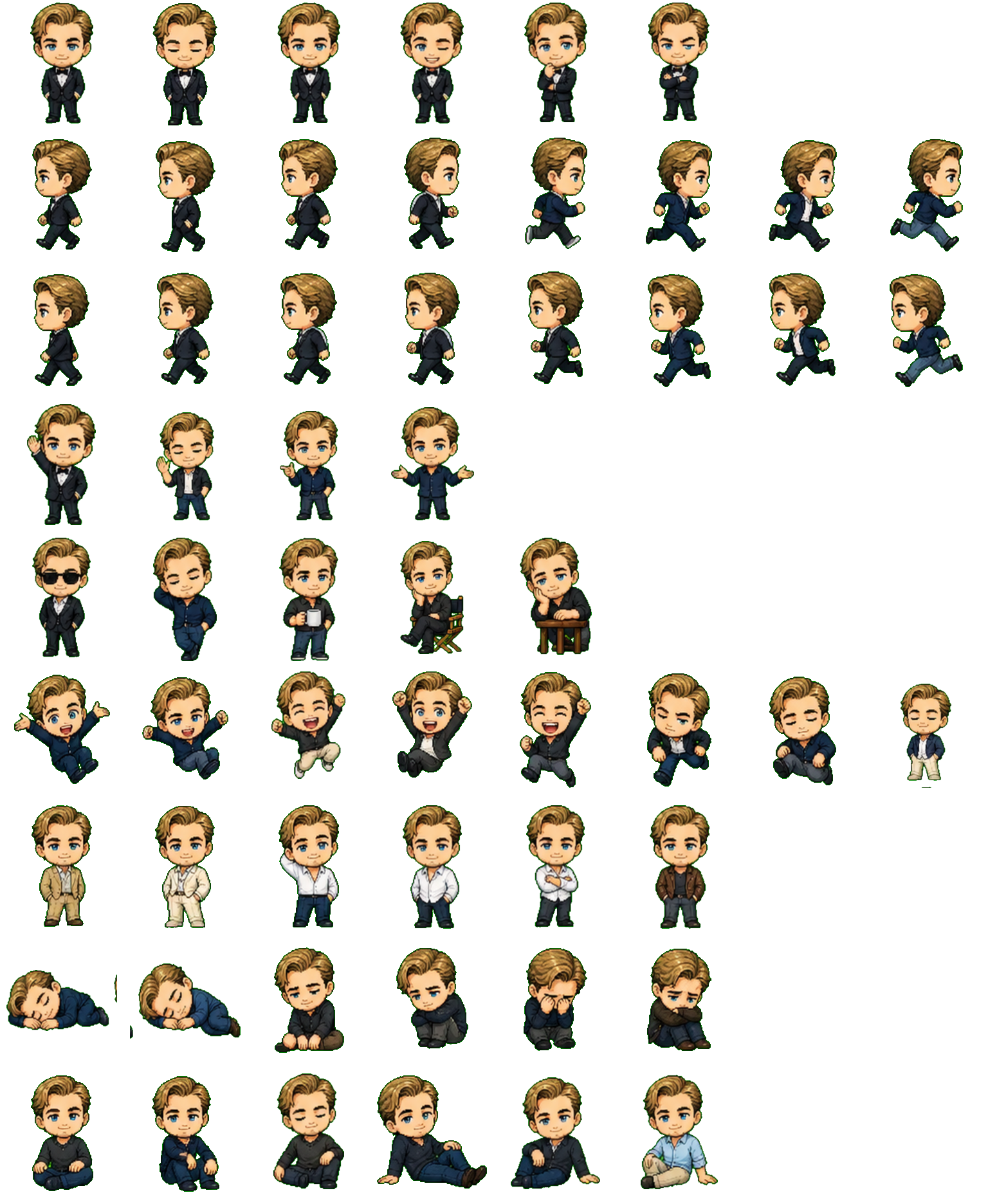 Leonardo DiCaprio Codex pet original spritesheet