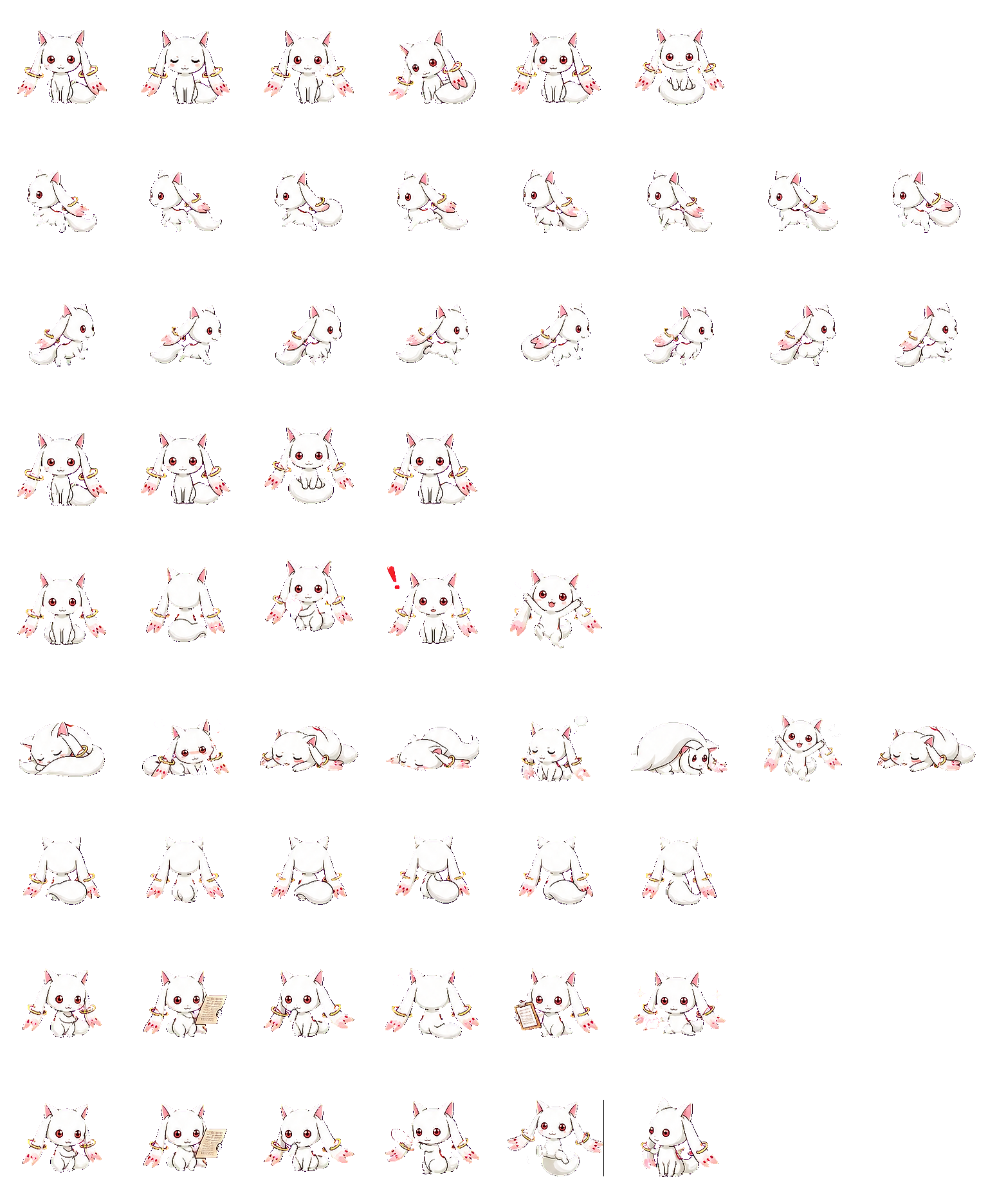 Magical Incubator Mascot Codex pet original spritesheet