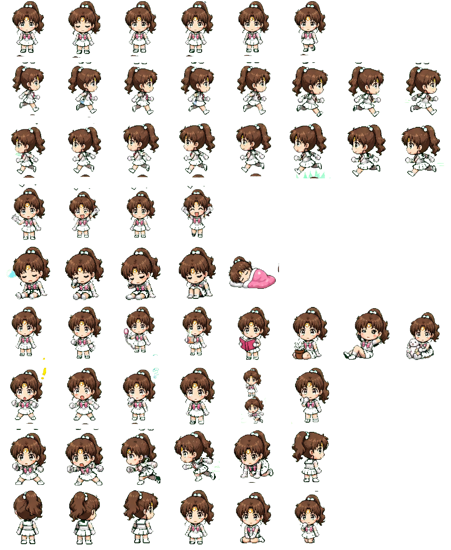 Makoto Kino Codex pet original spritesheet
