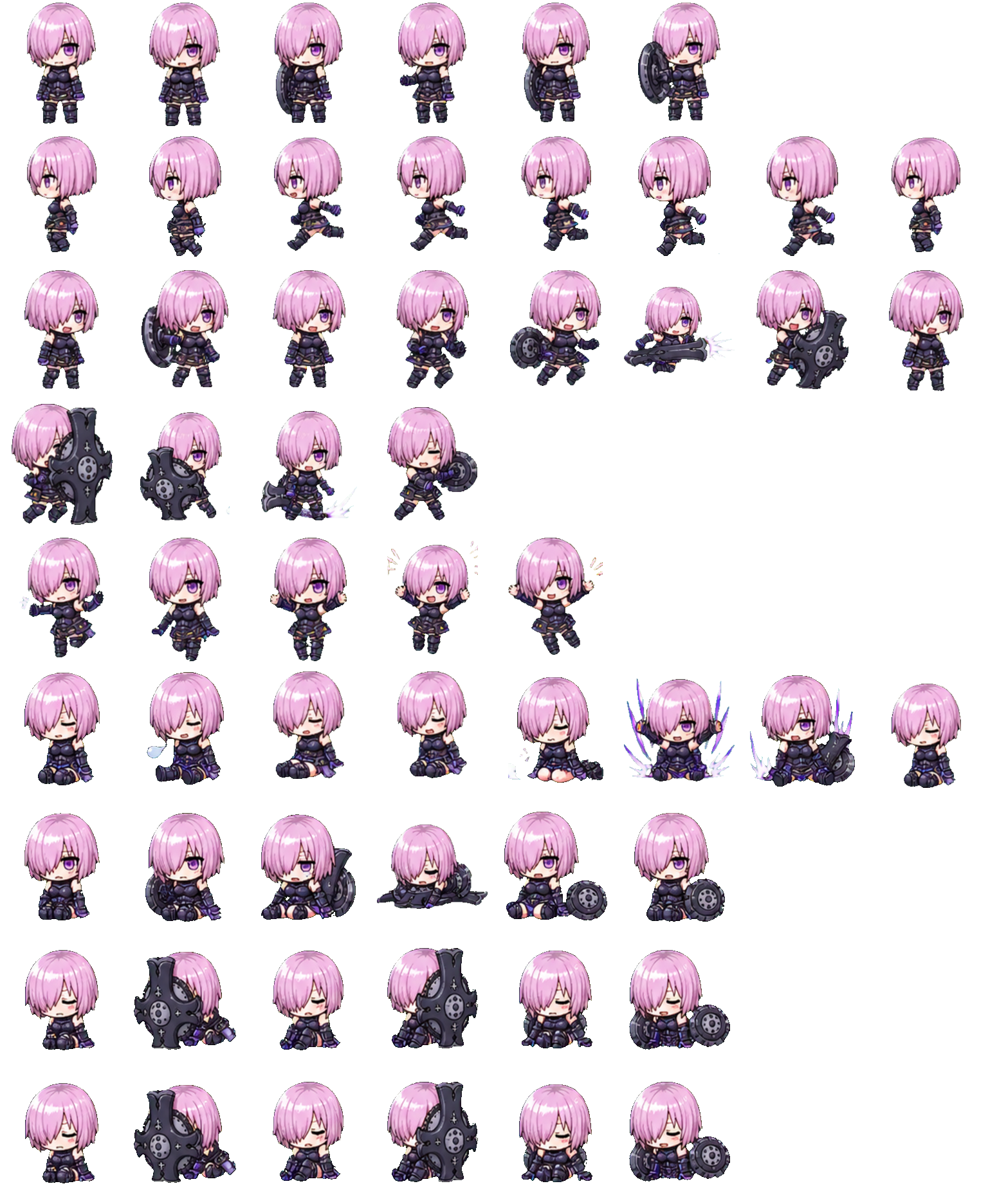 Mash Kyrielight Codex pet original spritesheet