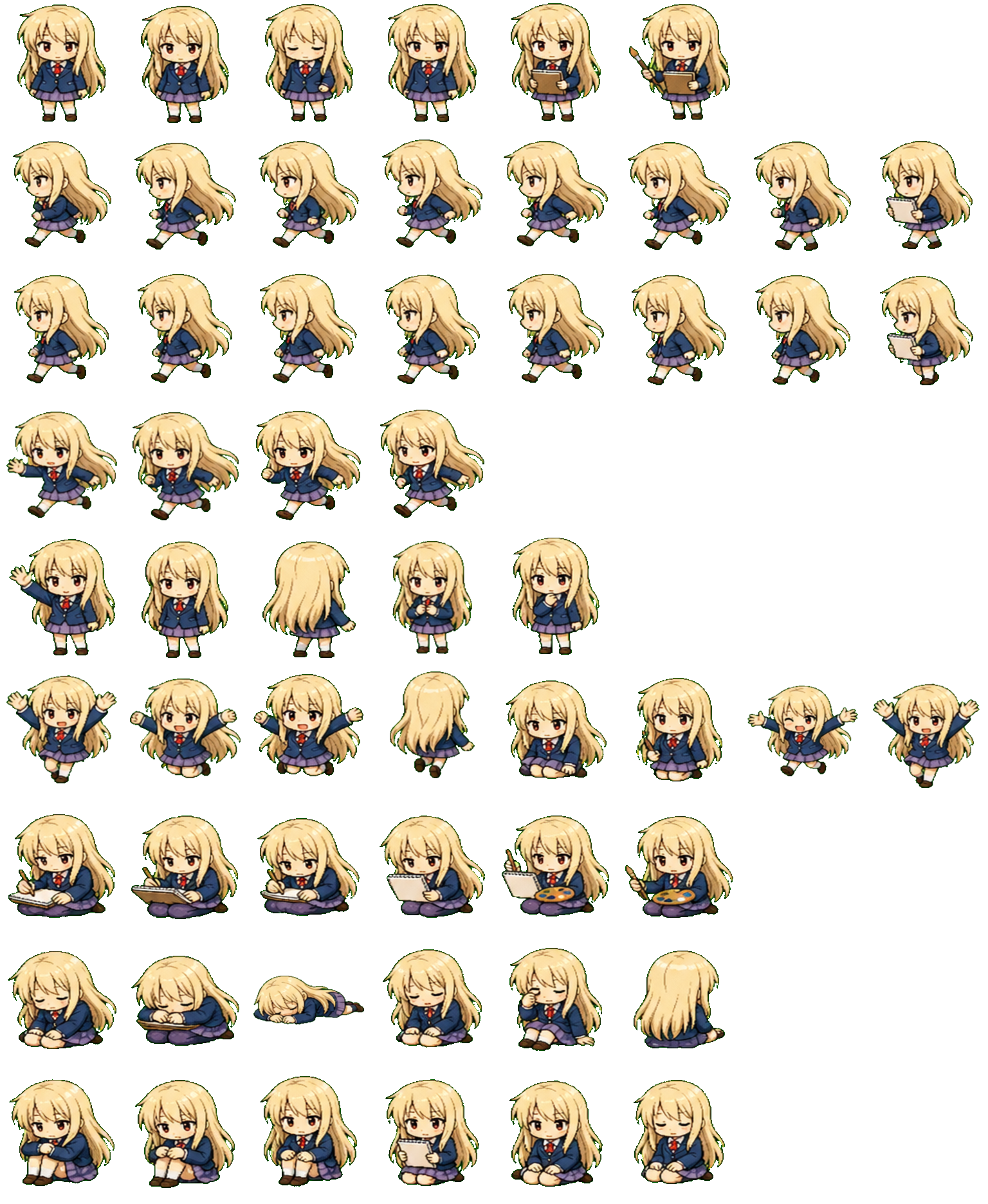 Mashiro Shiina Codex pet original spritesheet