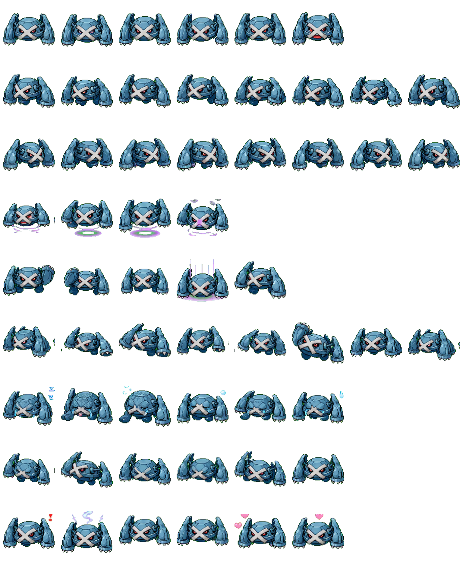 Metagross Codex pet original spritesheet