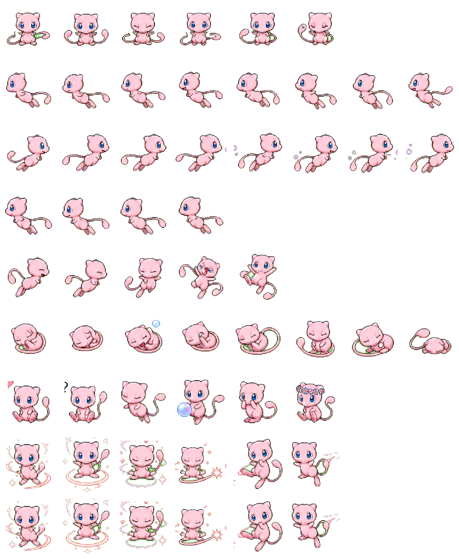 Mew Codex pet original spritesheet