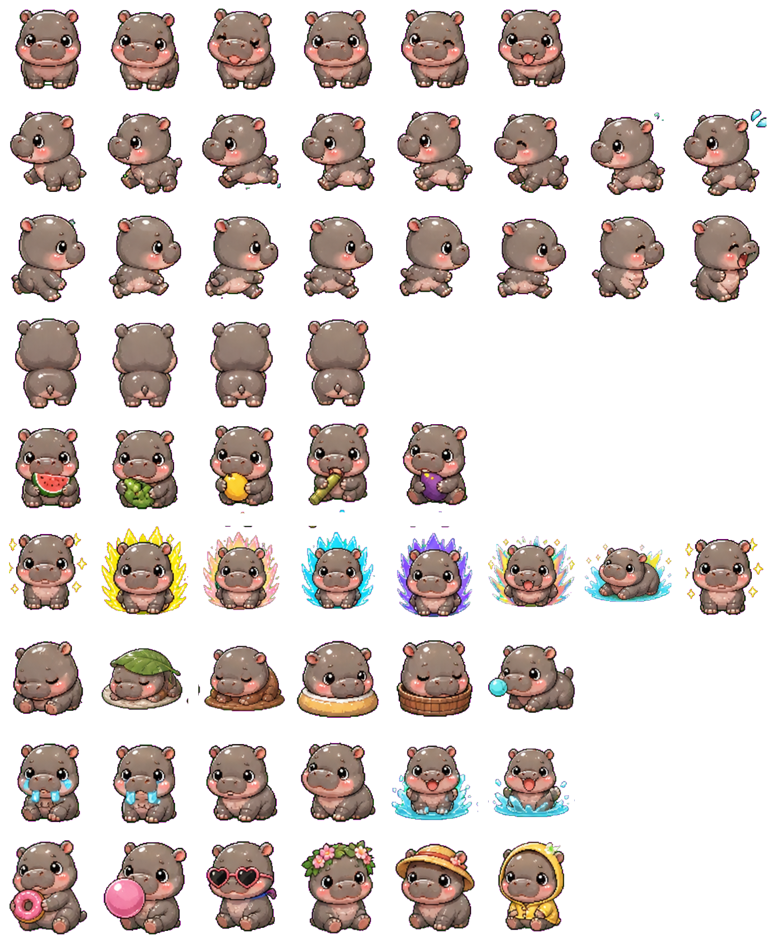 Moo Deng Codex pet original spritesheet