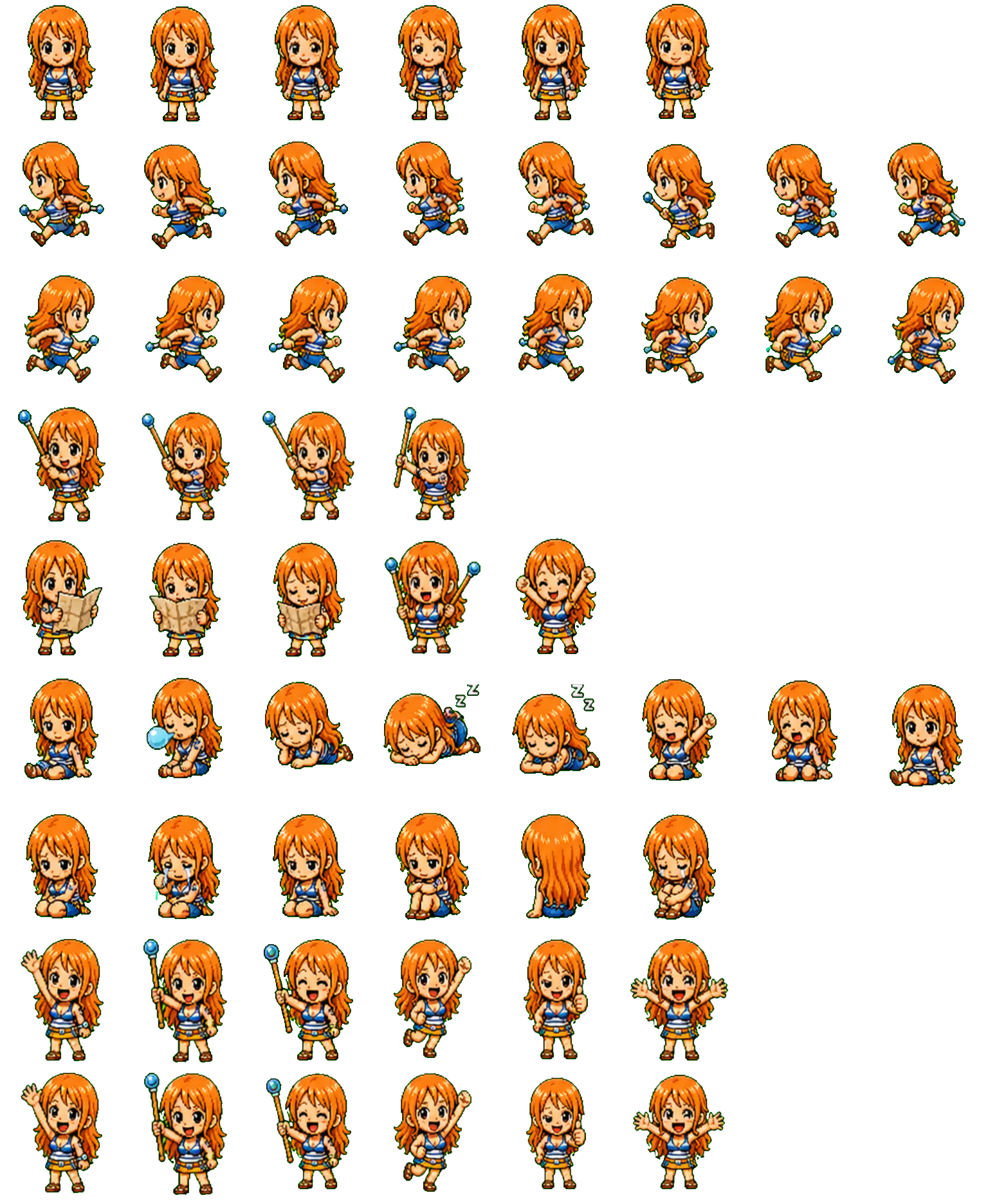 Nami Codex pet original spritesheet