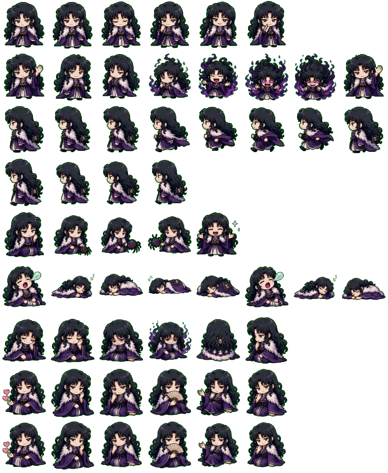Naraku Codex pet original spritesheet