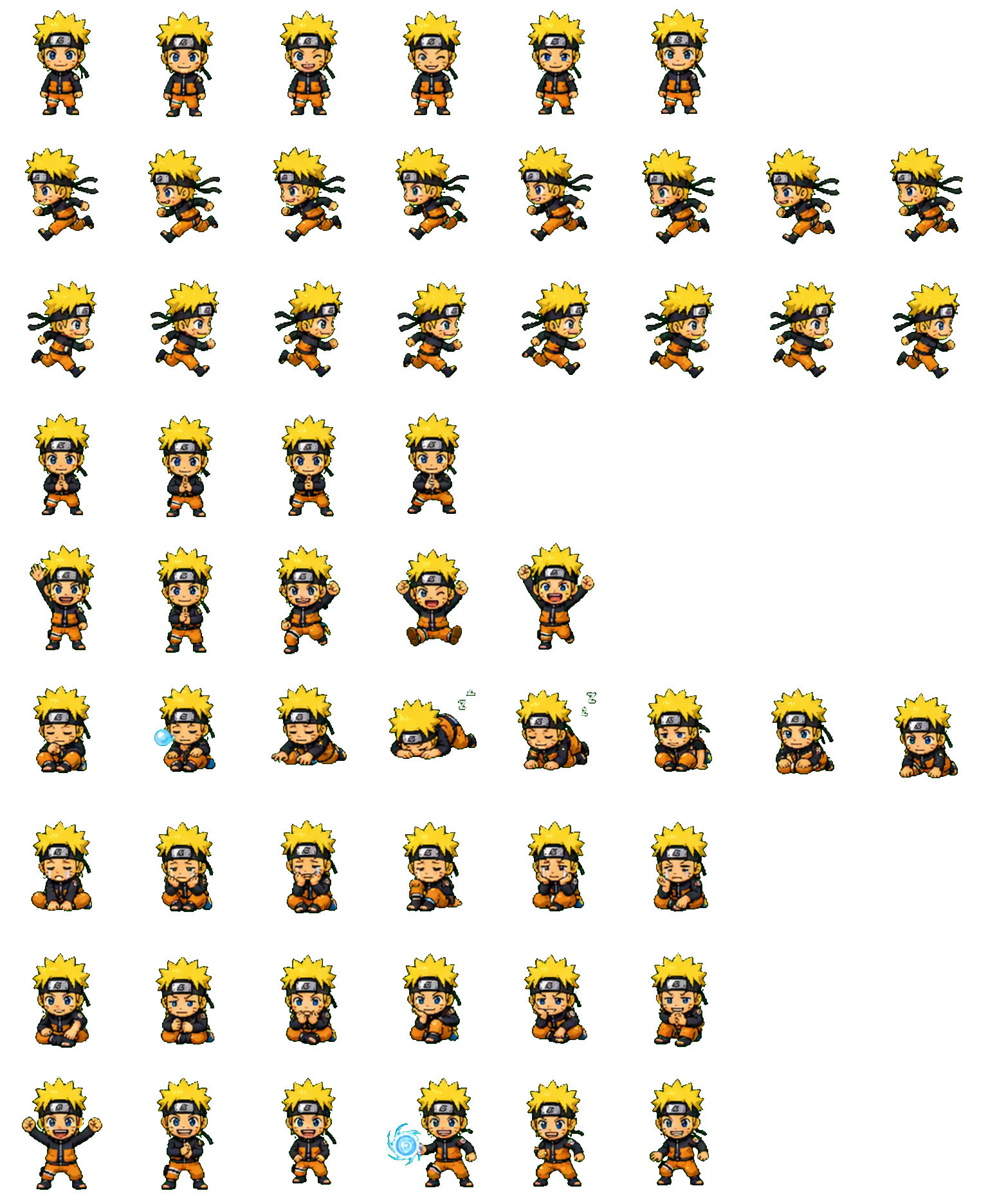 Naruto Codex pet original spritesheet