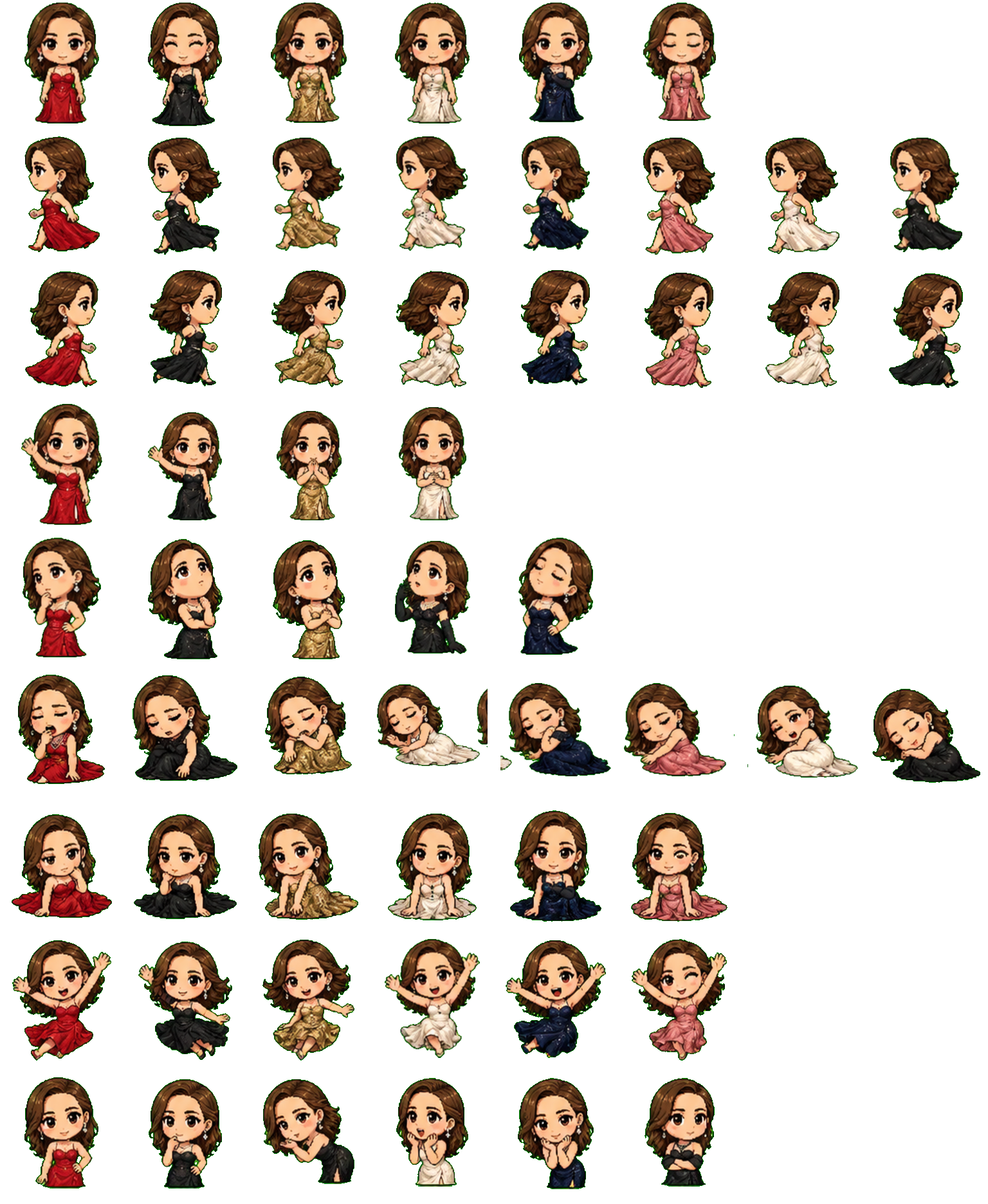 Natalie Portman Codex pet original spritesheet