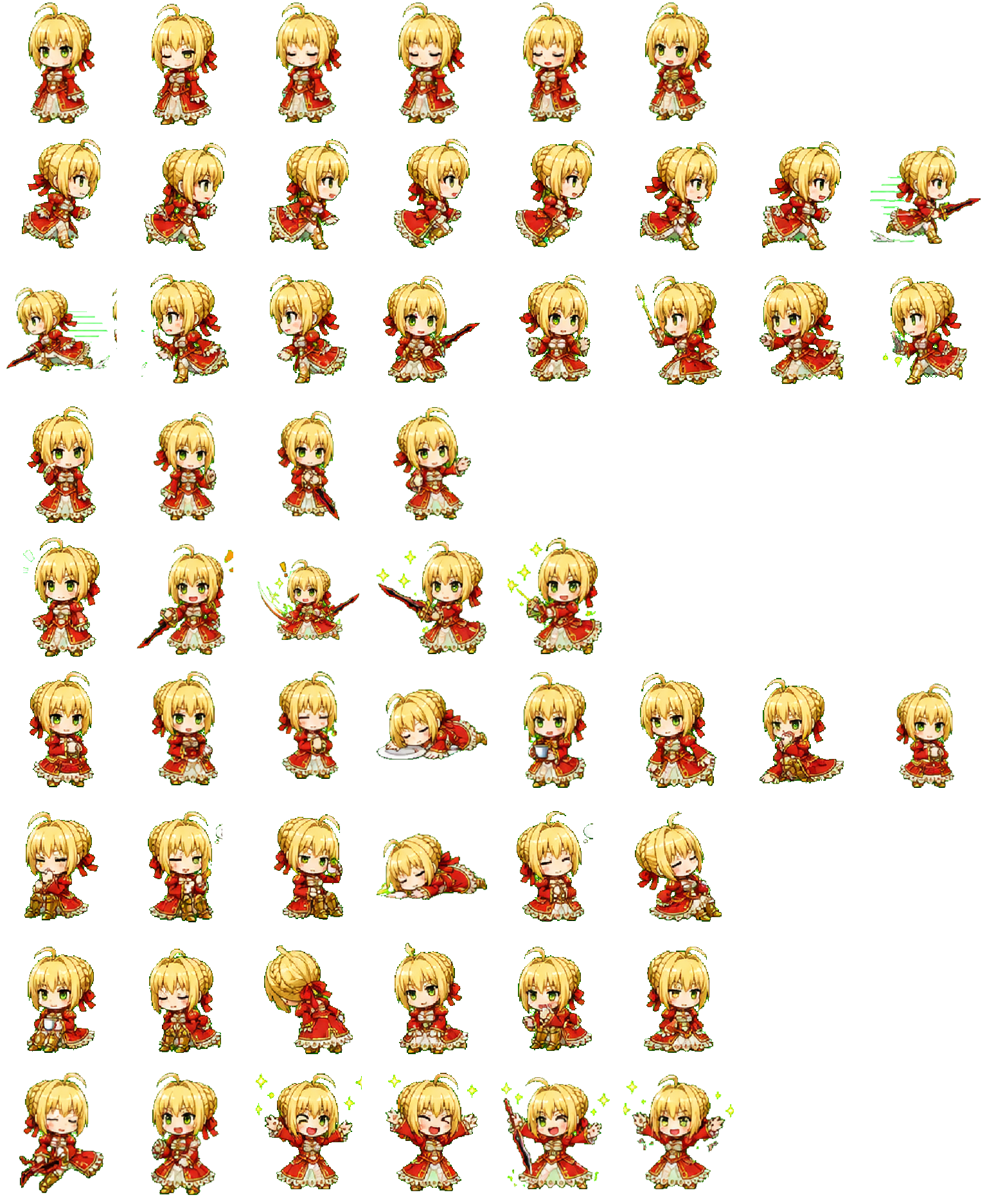 Nero Claudius Codex pet original spritesheet