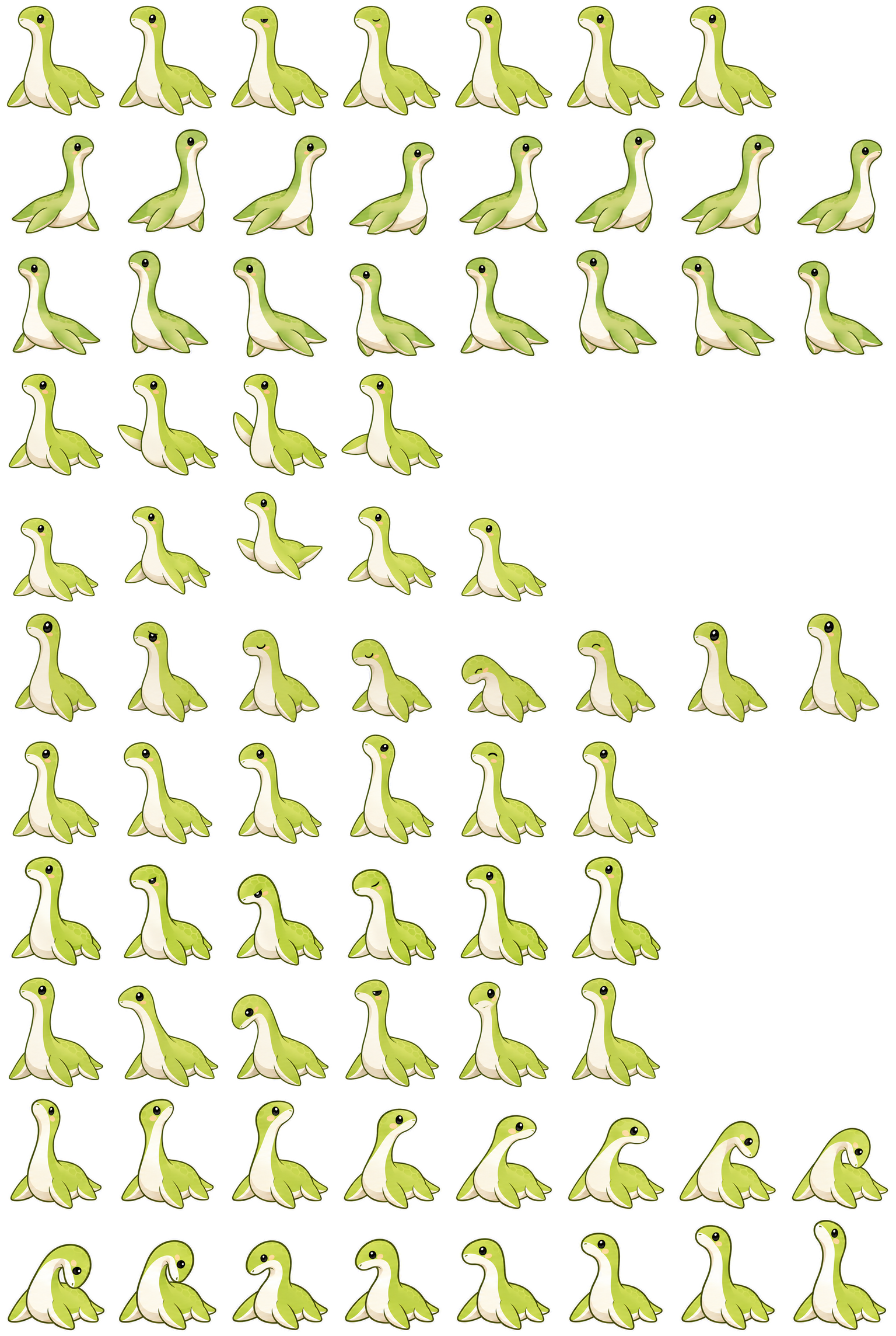 Nessie Codex pet original spritesheet