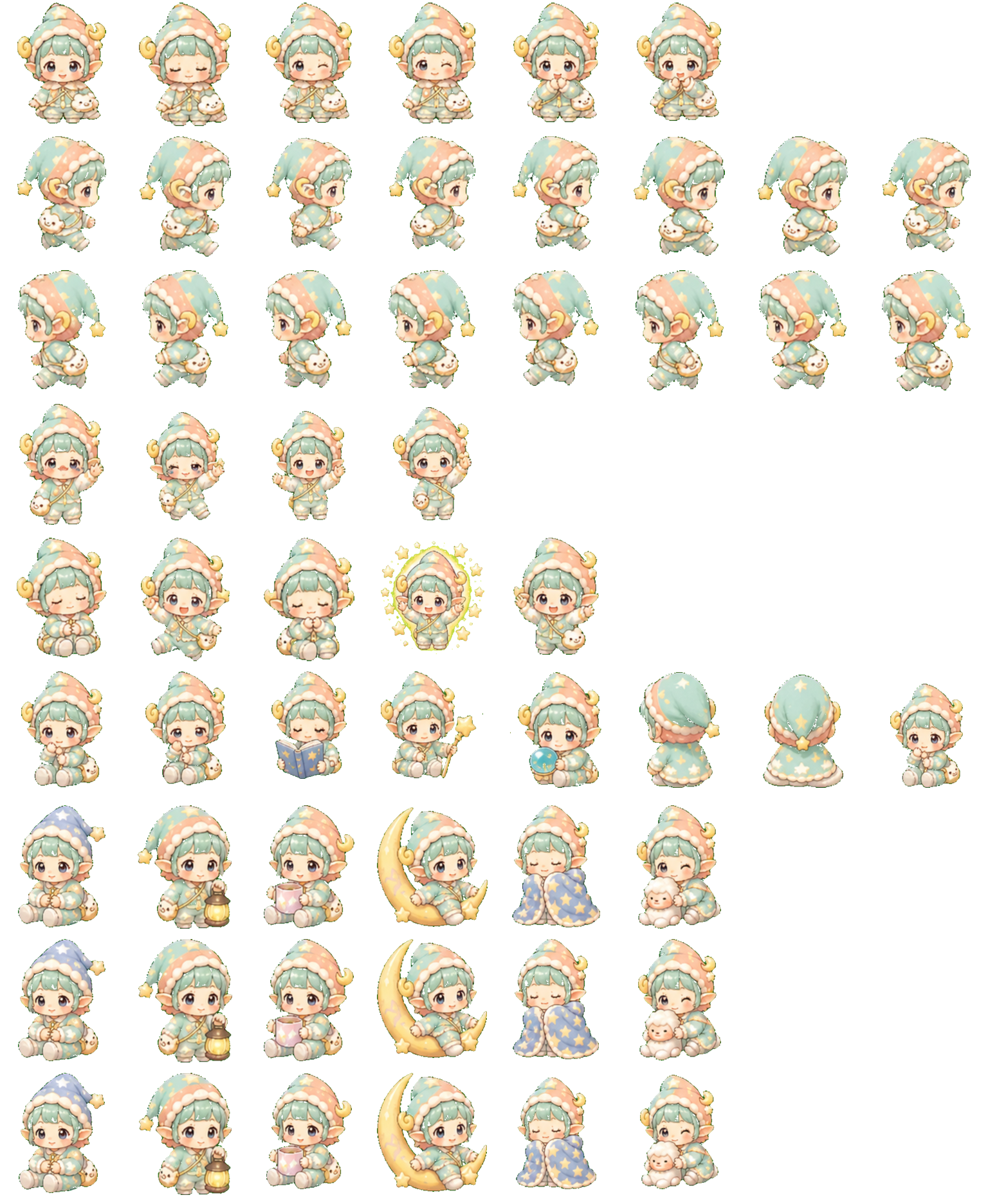 Pucky Dreamer Codex pet original spritesheet