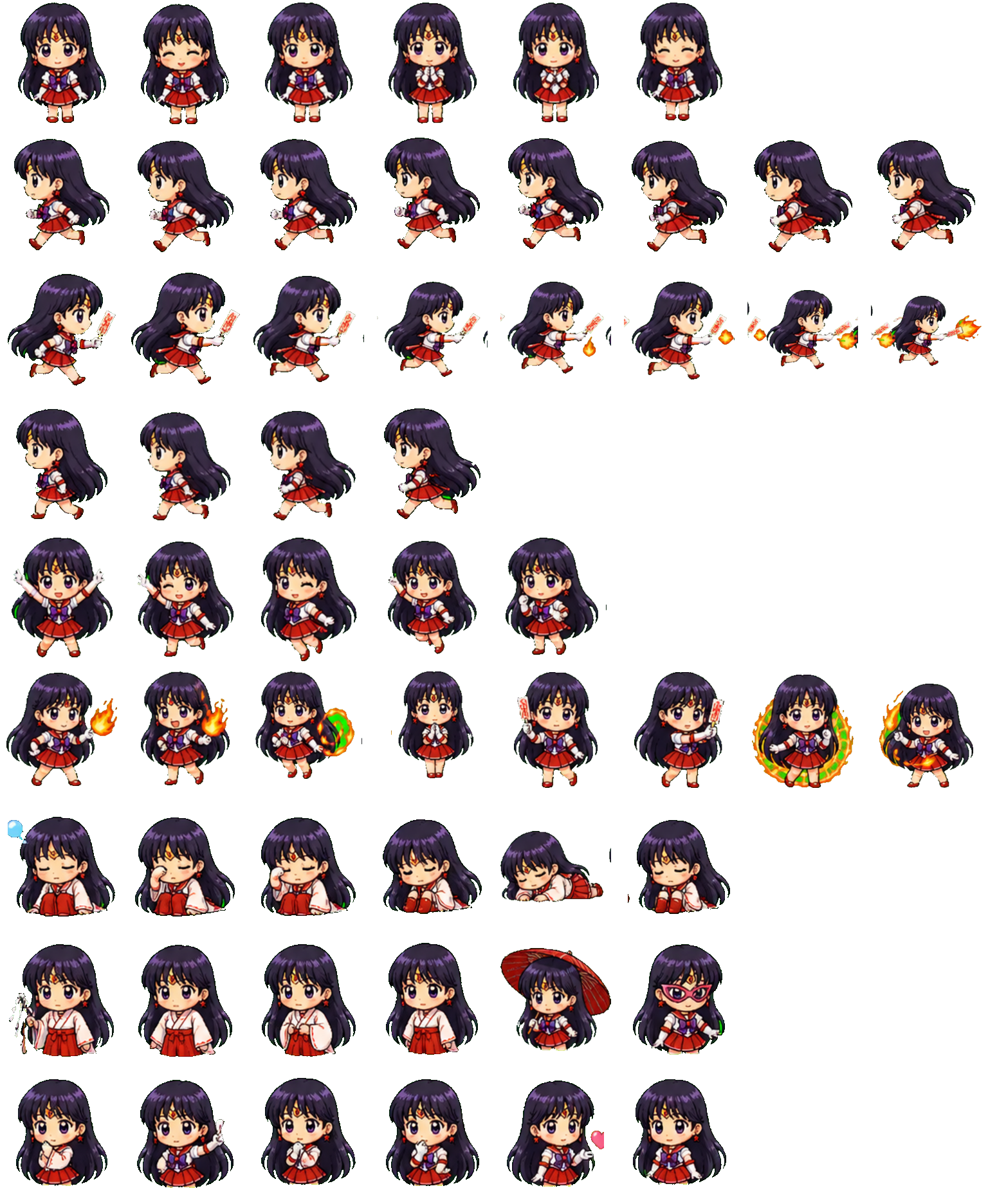 Rei Hino Codex pet original spritesheet