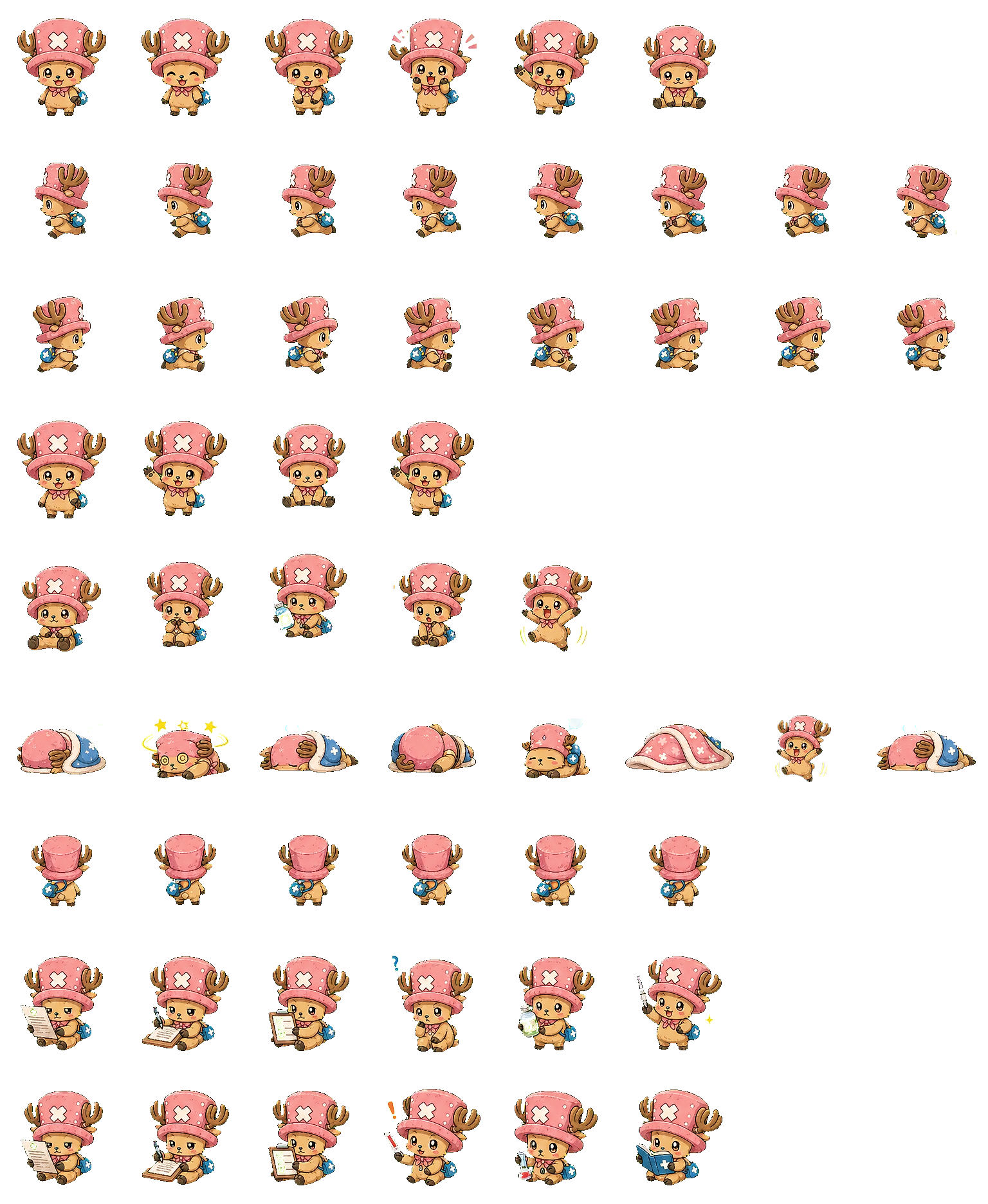 Reindeer Doctor Mascot Codex pet original spritesheet