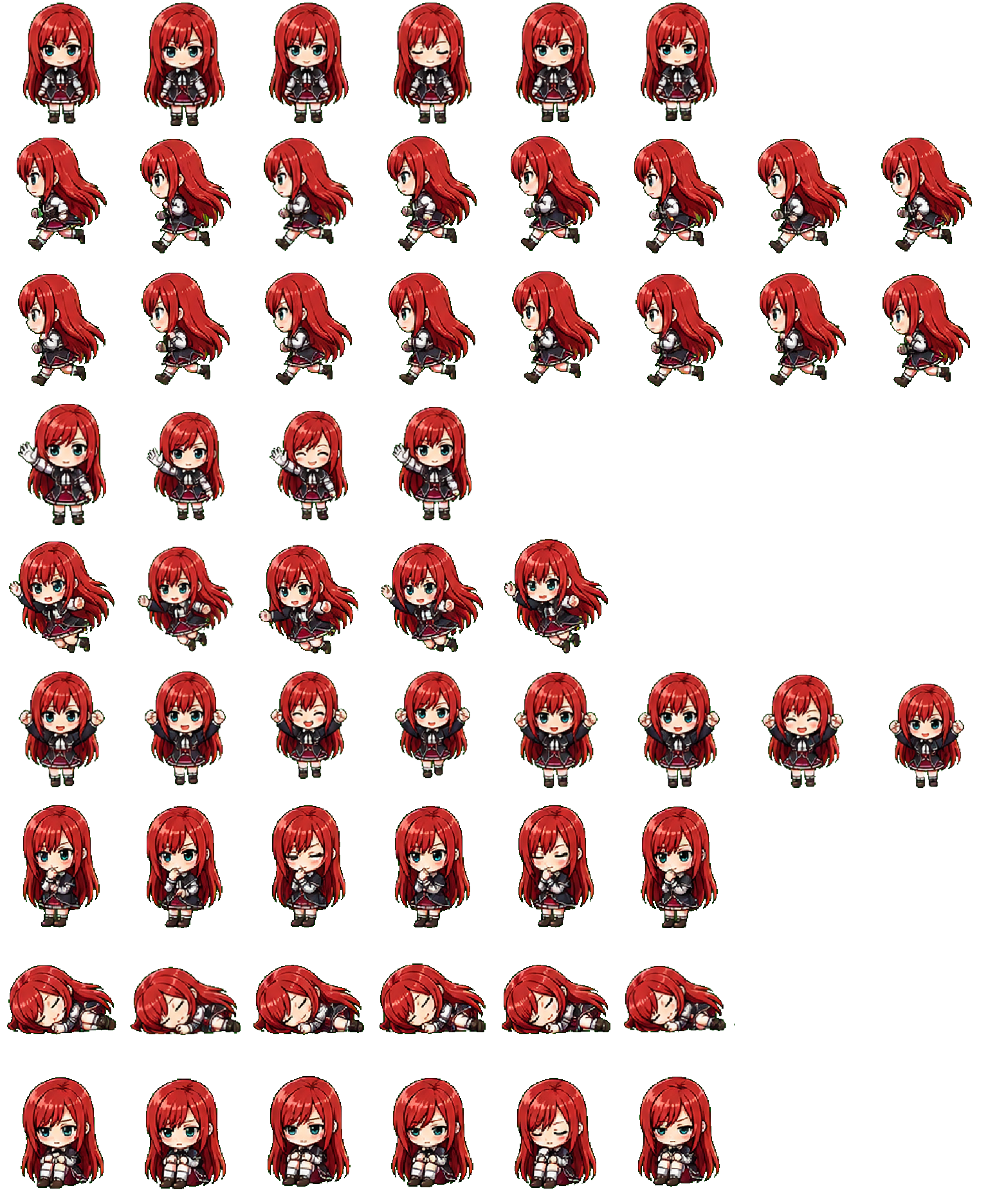 Rias Gremory Codex pet original spritesheet