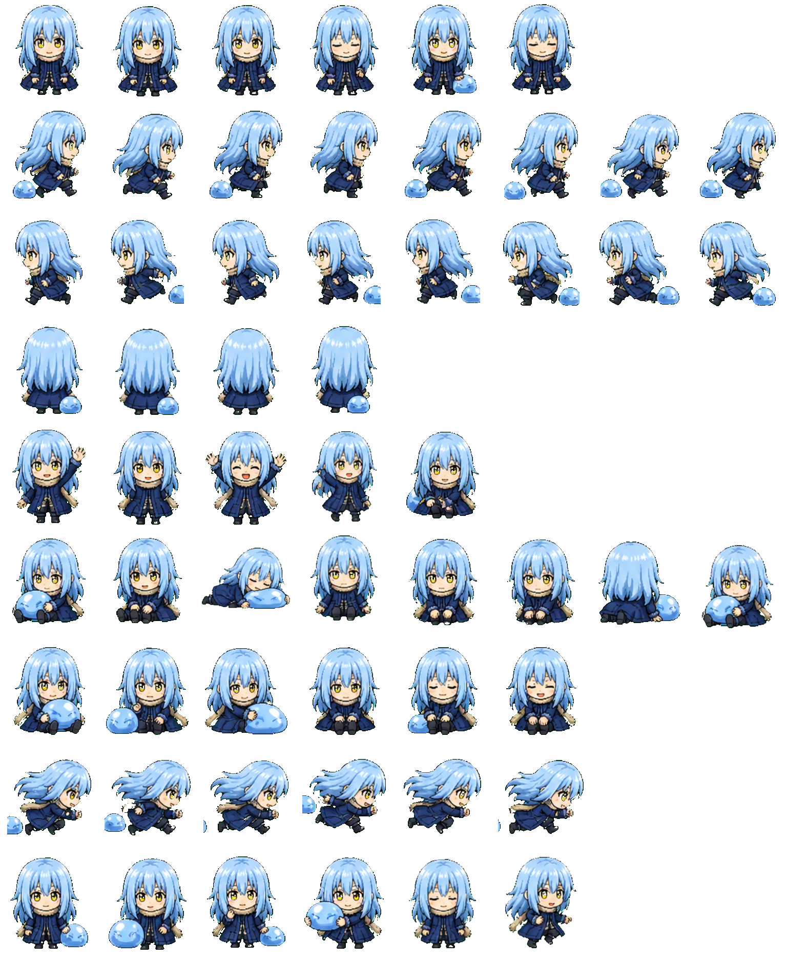 Rimuru Tempest Codex pet original spritesheet