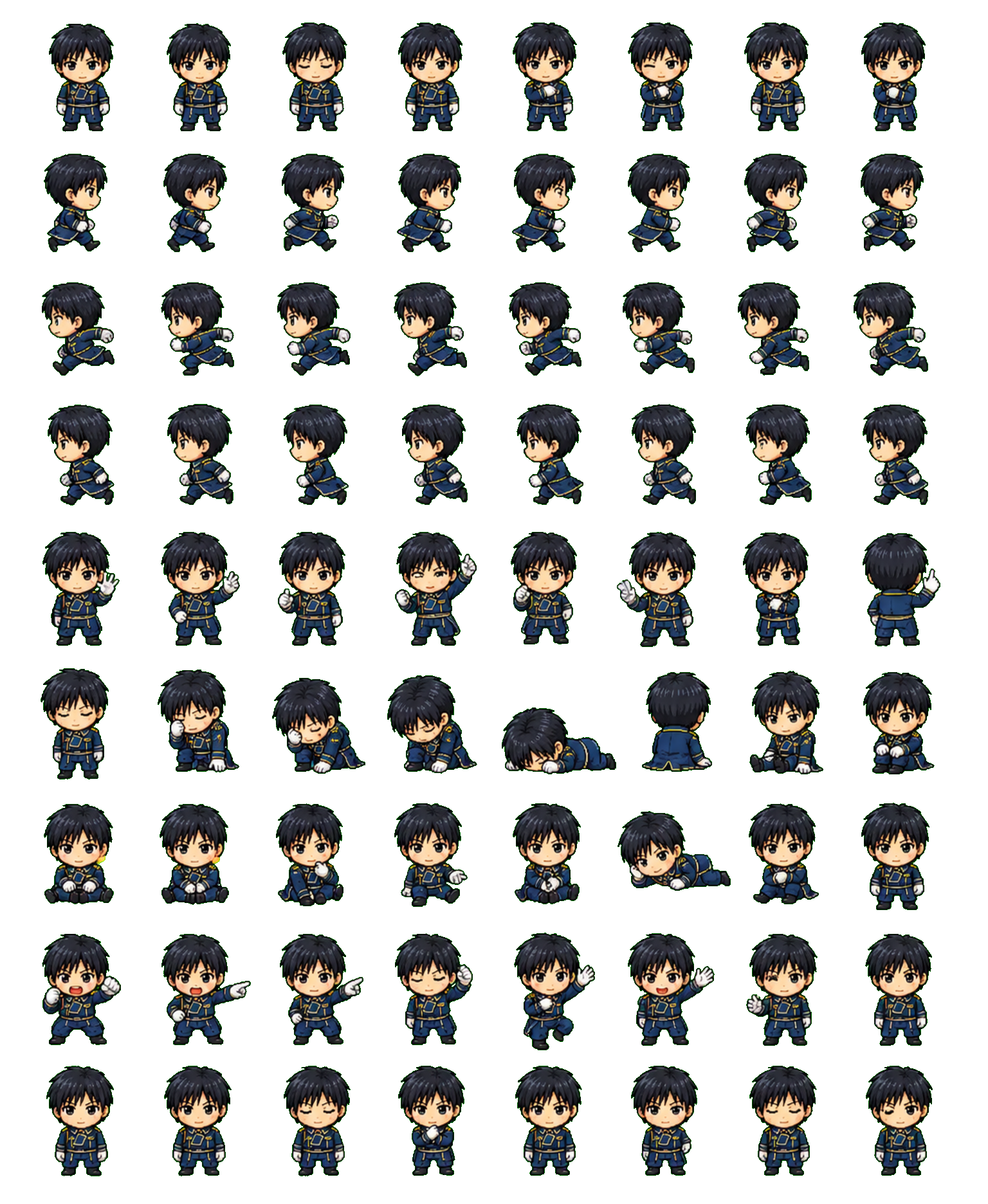 Roy Mustang Codex pet original spritesheet