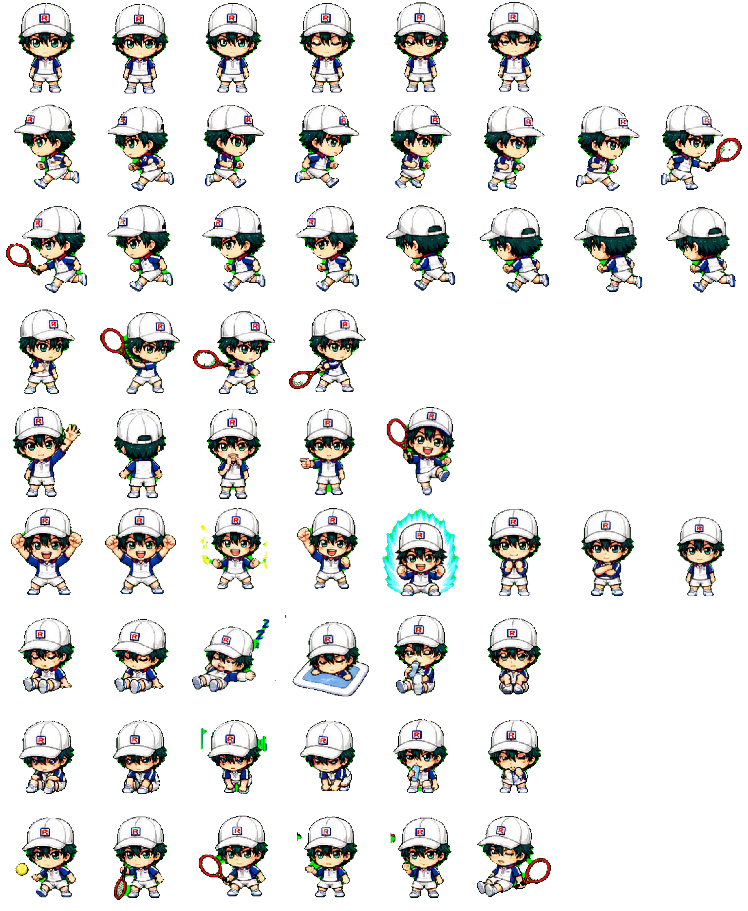 Ryoma Echizen Codex pet original spritesheet