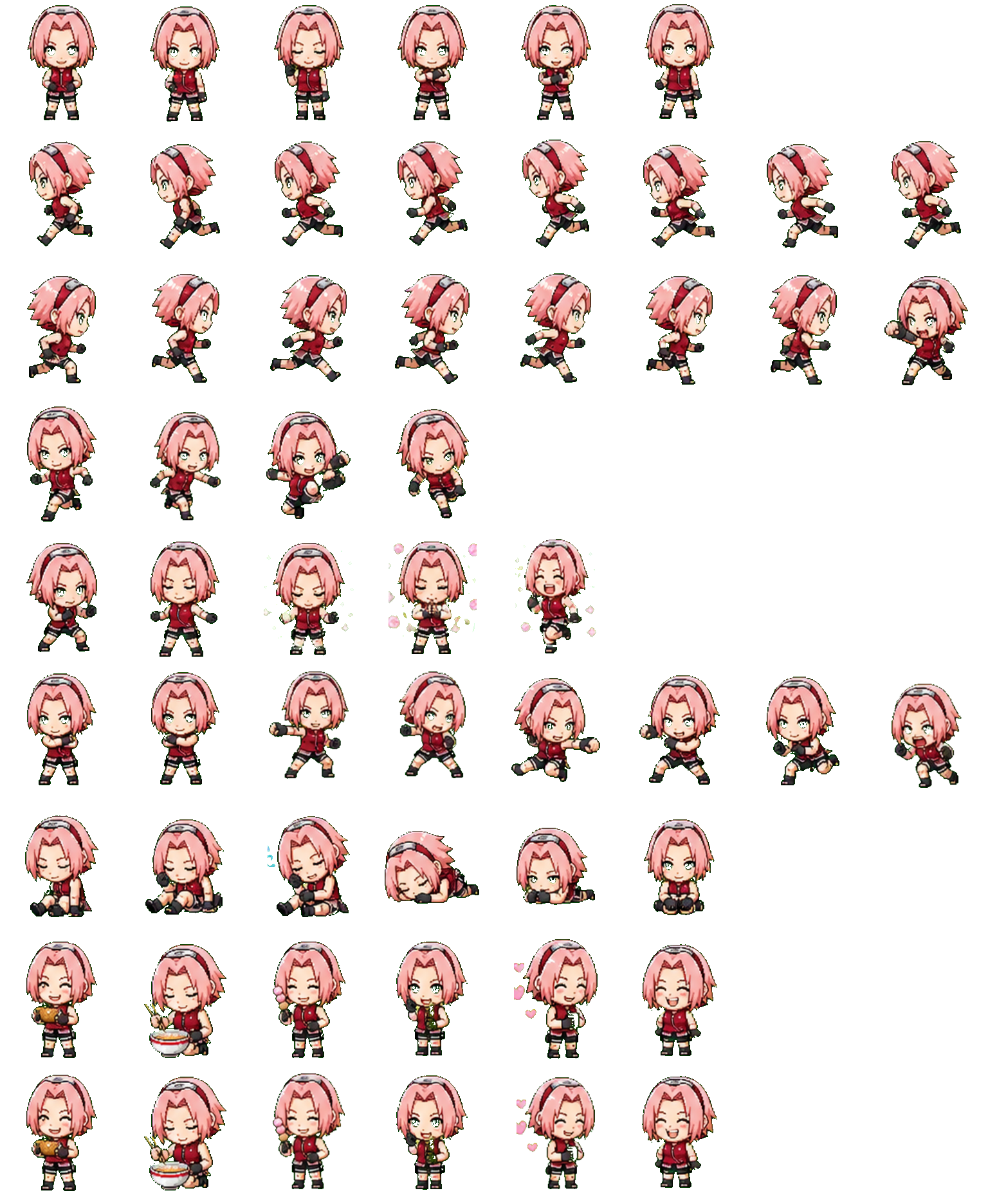 Sakura Haruno Codex pet original spritesheet