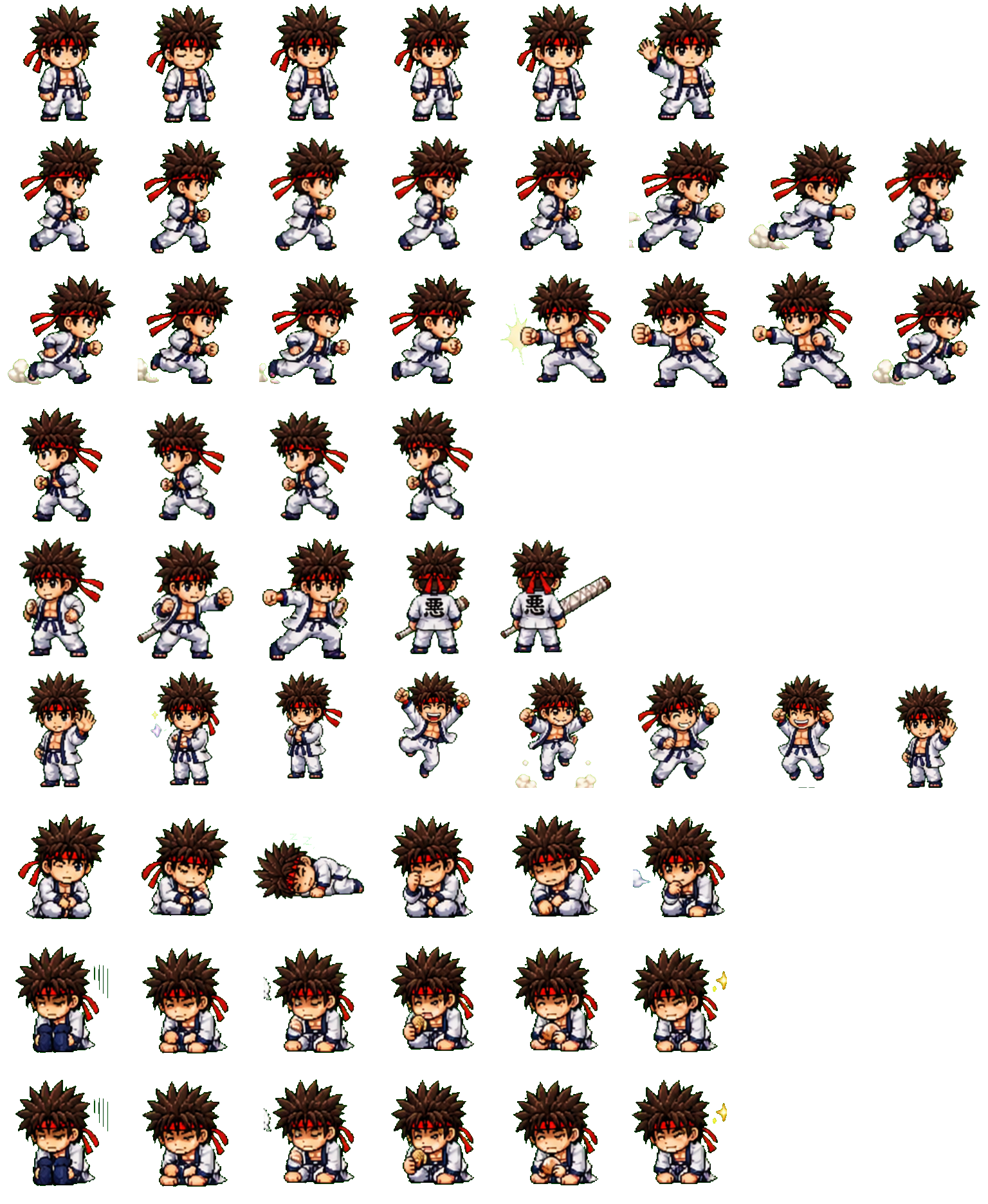 Sanosuke Sagara Codex pet original spritesheet
