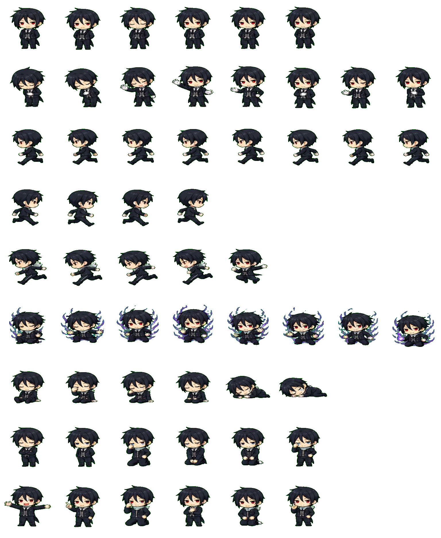 Sebastian Michaelis Codex pet original spritesheet