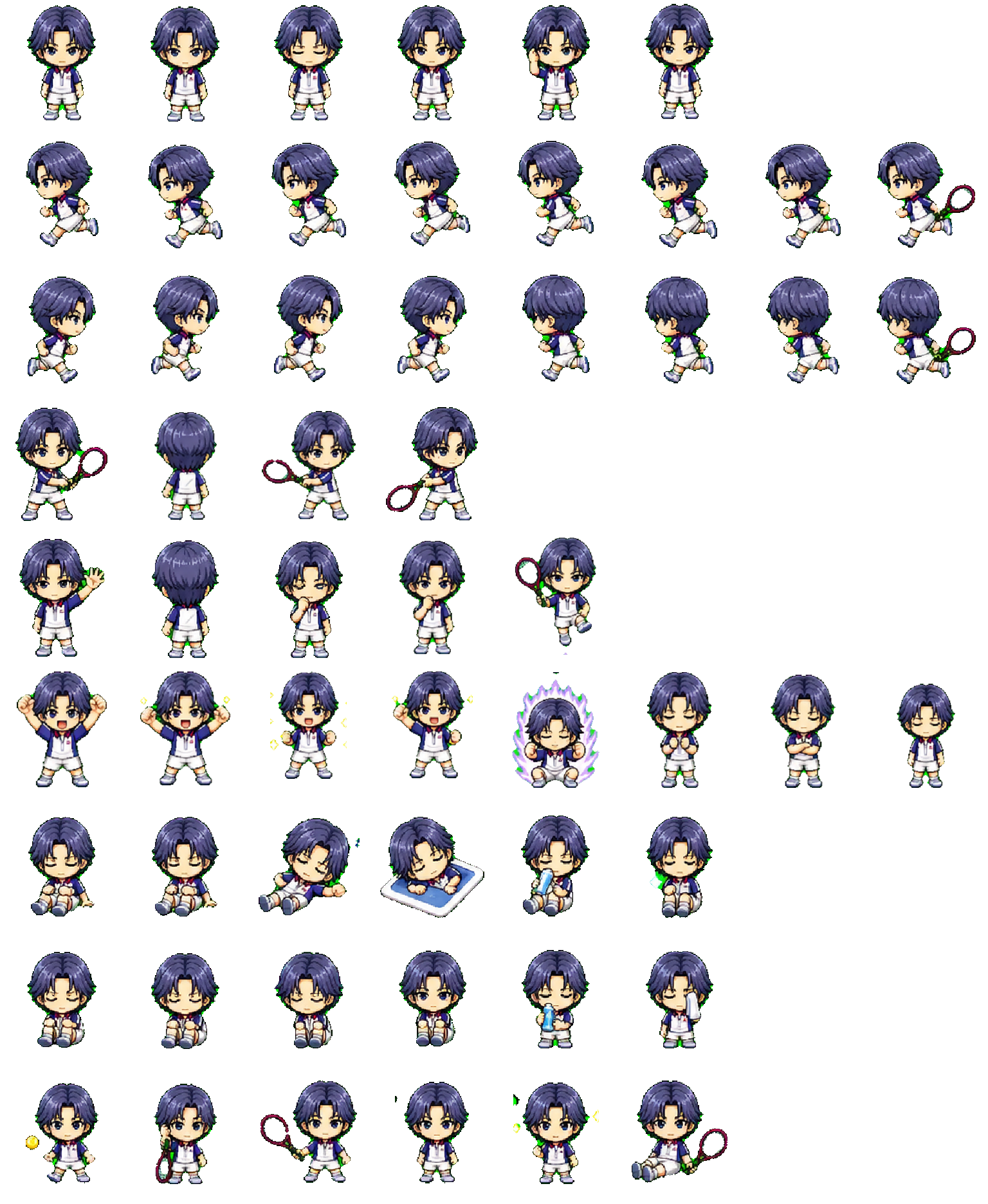 Seiichi Yukimura Codex pet original spritesheet