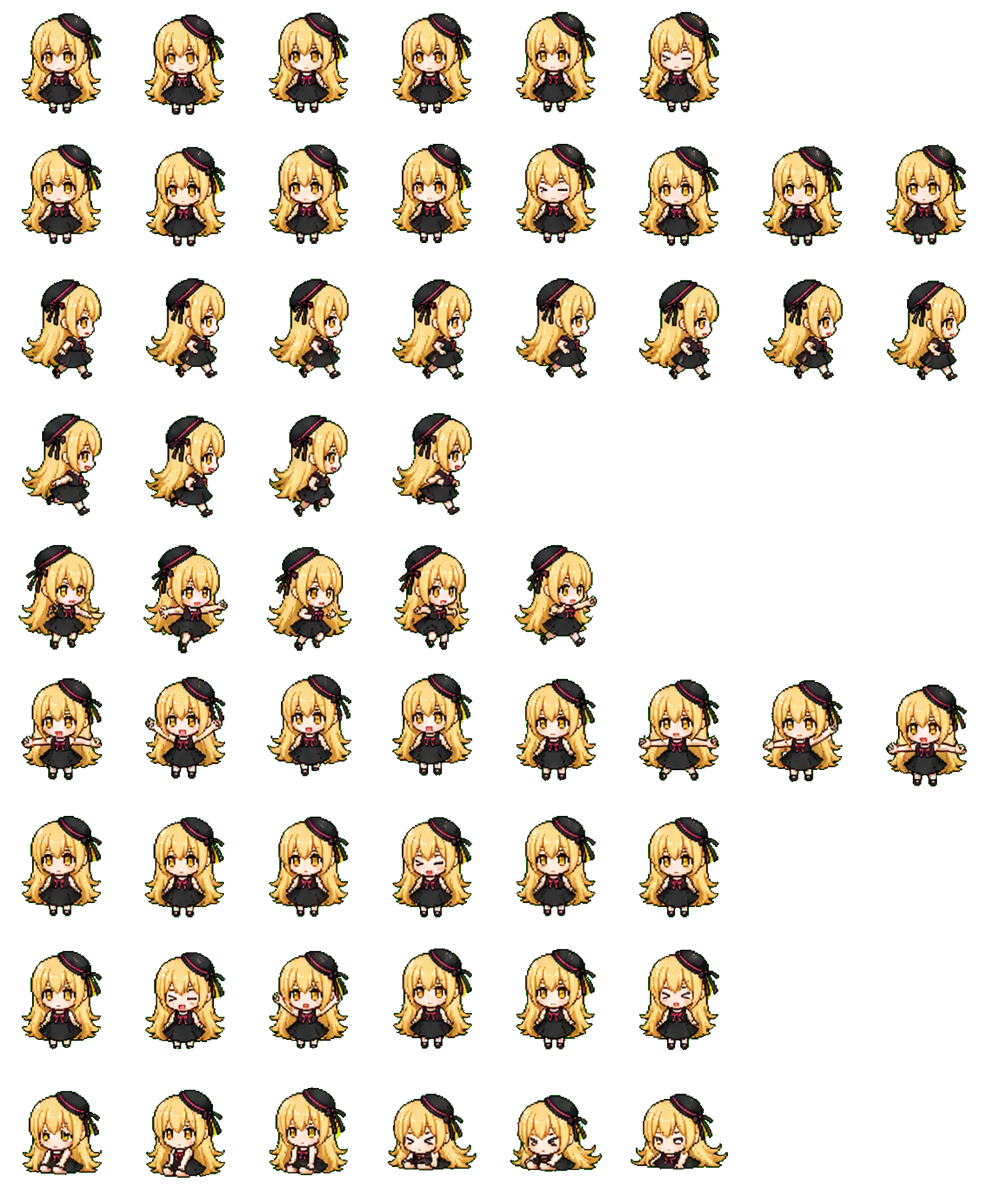 Shinobu Oshino Codex pet original spritesheet